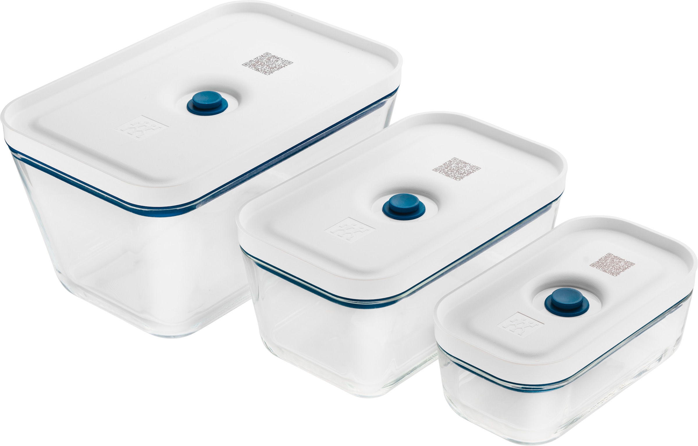 Zwilling Vakuumbehälter "Fesh & Safe" Set, 3 tlg. Aufbewahrungsbox, Borosil günstig online kaufen