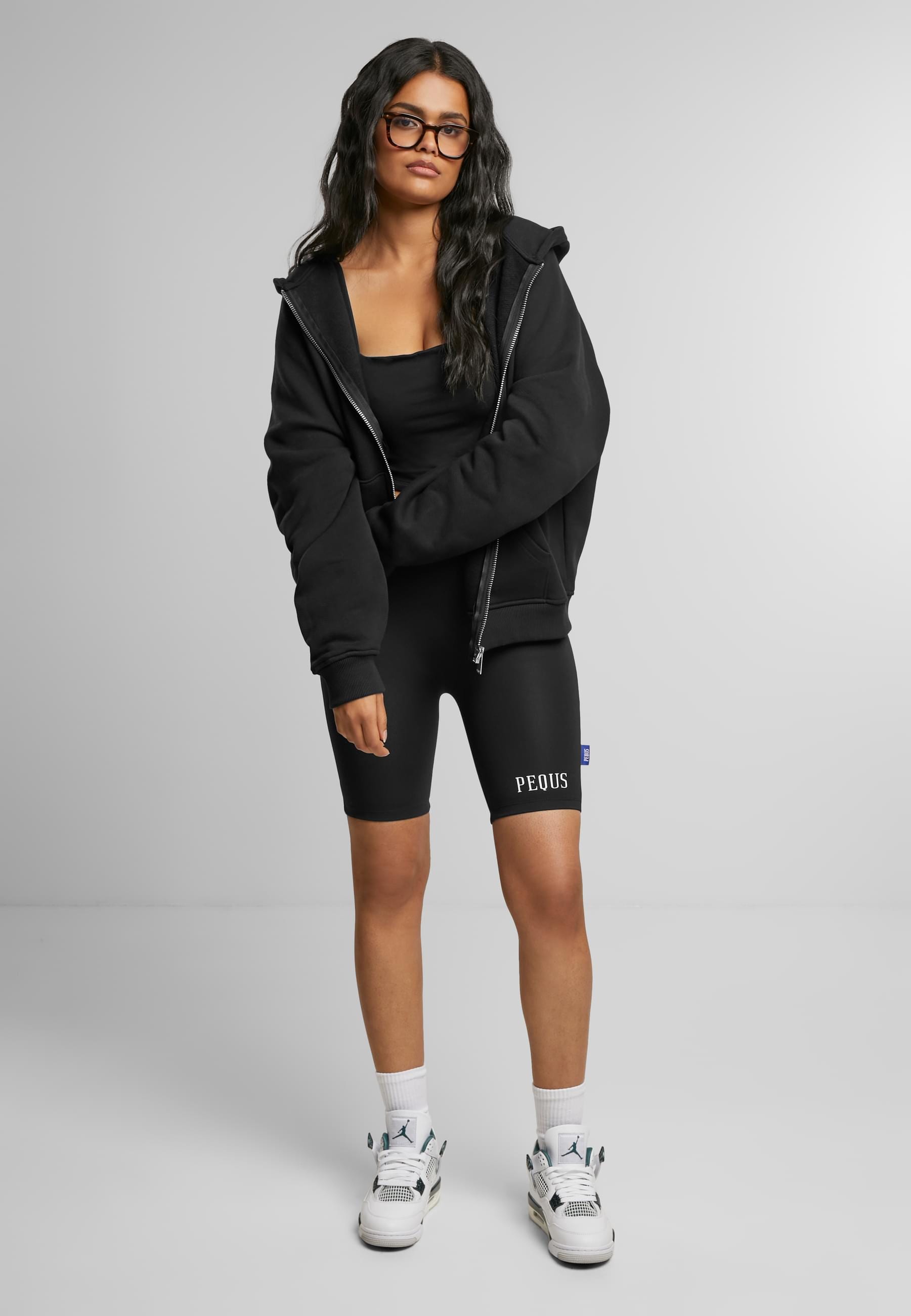 PEQUS Shorts »PEQUS PEQUS Logo Biker Shorts«, (1 tlg.)