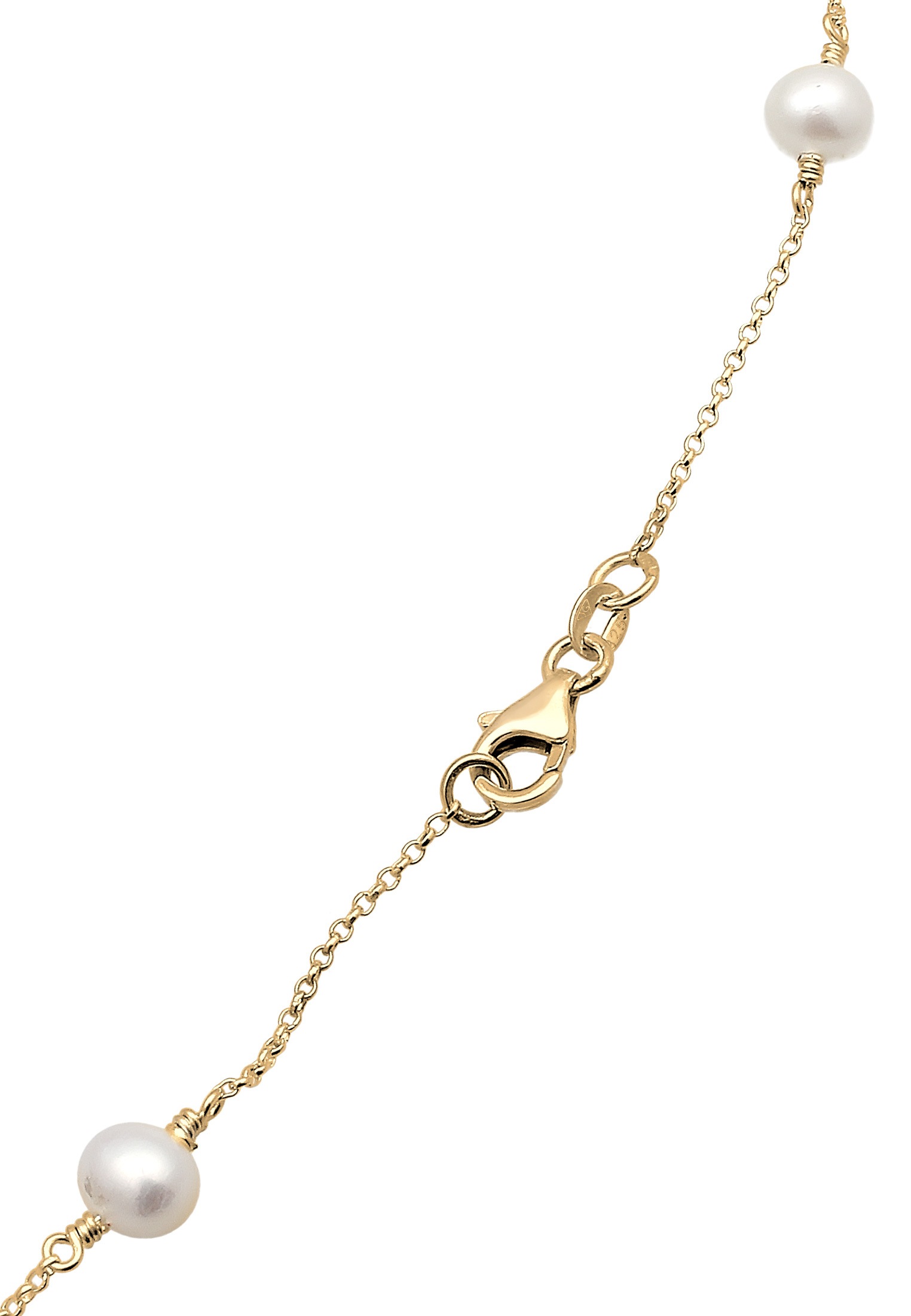 ELLI Pearl Necklace Gold Size 50 3