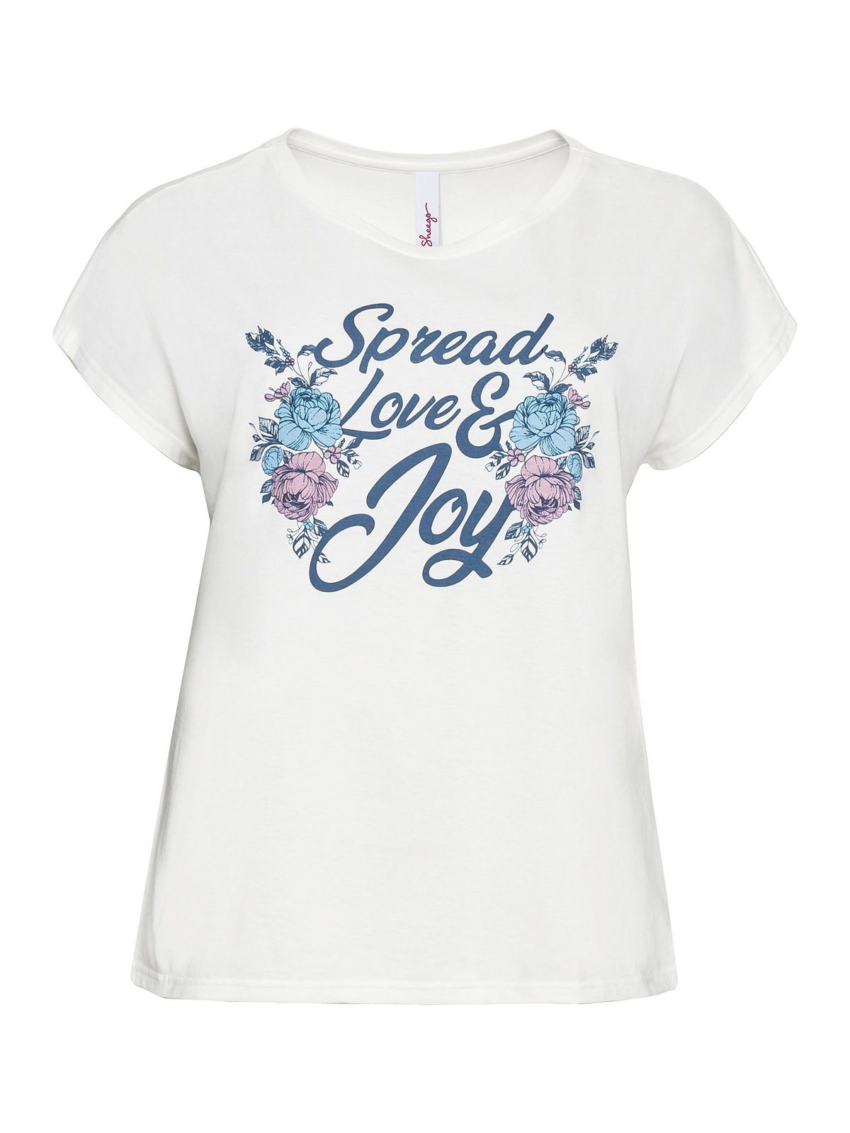 Print T-Shirt sheego Größen«, und Statement- by »Große | bestellen Joe Browns für BAUR mit Blumendruck