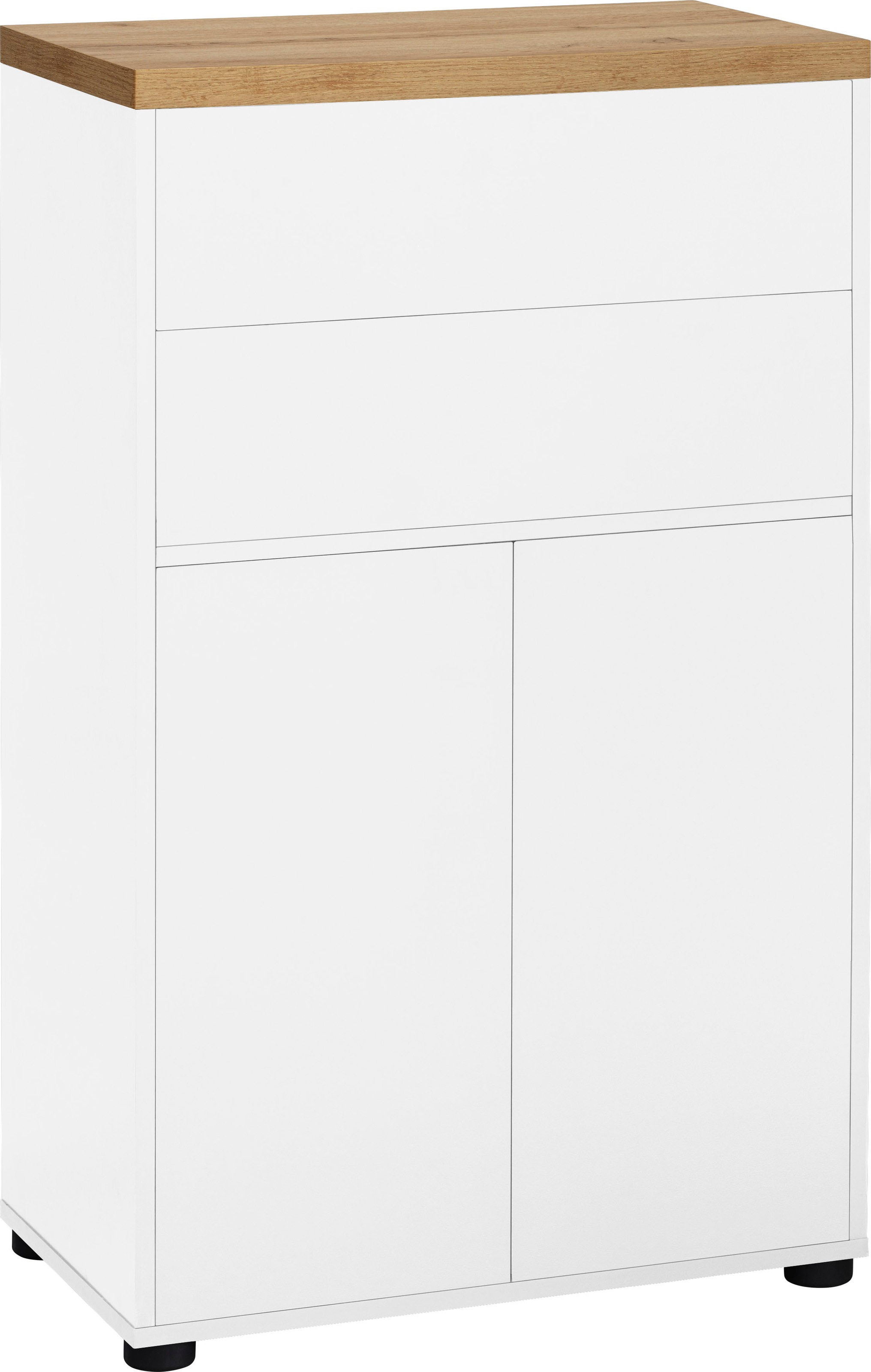 Places of Style Midischrank »Thessa«, bestellen mit | 101,5 2 cm BxH: Türen, x Schubkästen Einlegeboden, 60 BAUR und 2