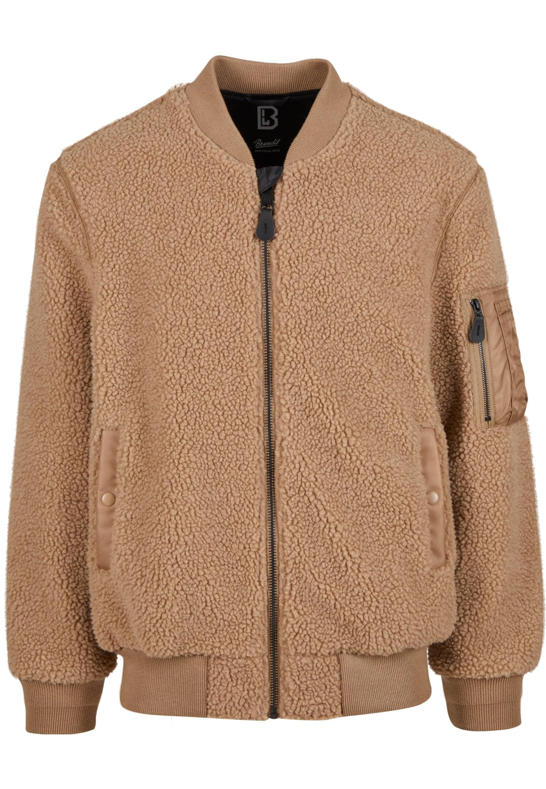 Brandit Allwetterjacke "Brandit MA1 Sherpa Jacket" 1 Stk. tlg. ohne Kapuze günstig online kaufen