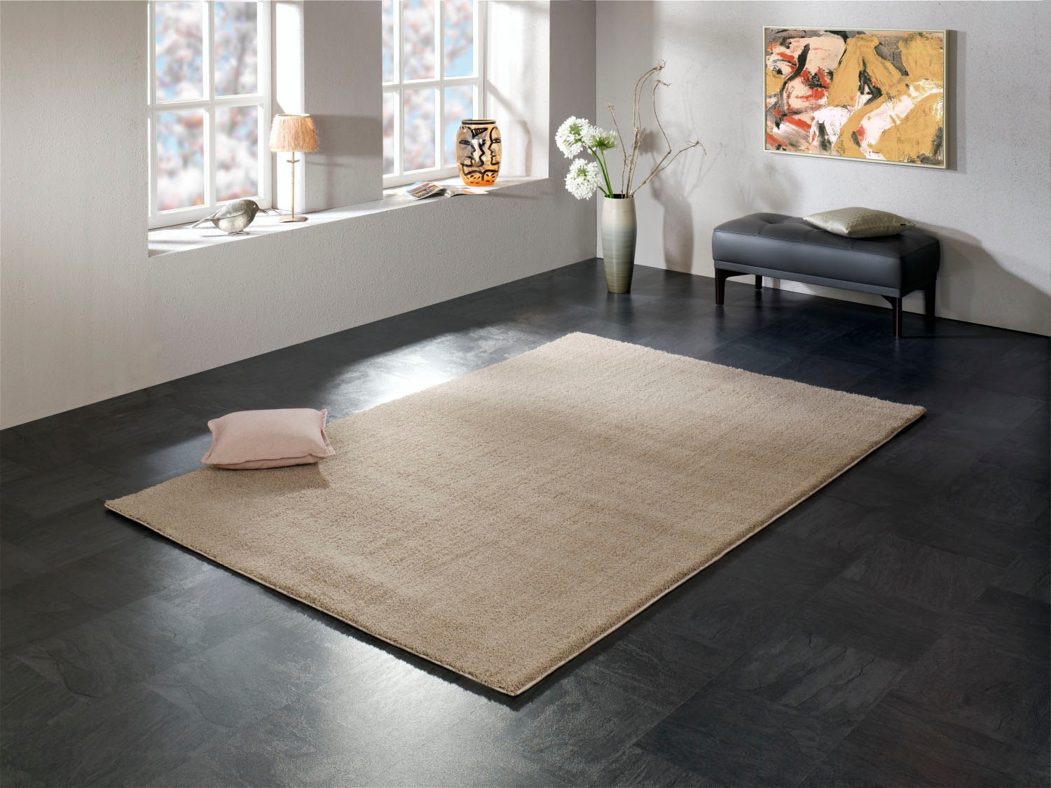 OCI DIE TEPPICHMARKE Hochflor-Teppich »Soft Dream«, rechteckig, 30 mm Höhe, besonders weich durch Microfaser, Wohnzimmer