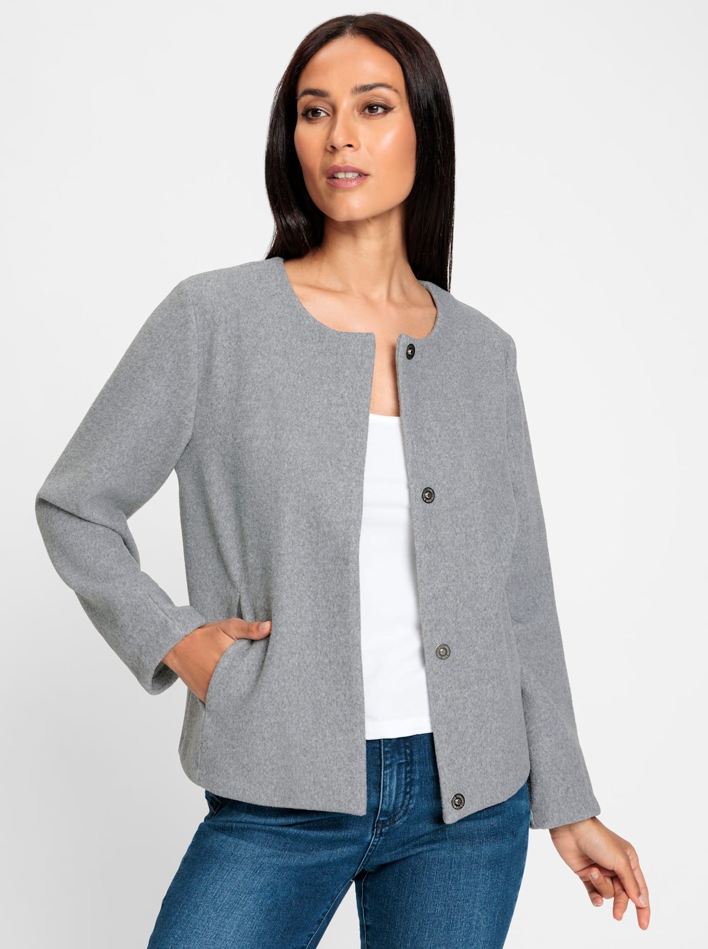 heine Jerseyblazer "Jersey-Blazer" günstig online kaufen