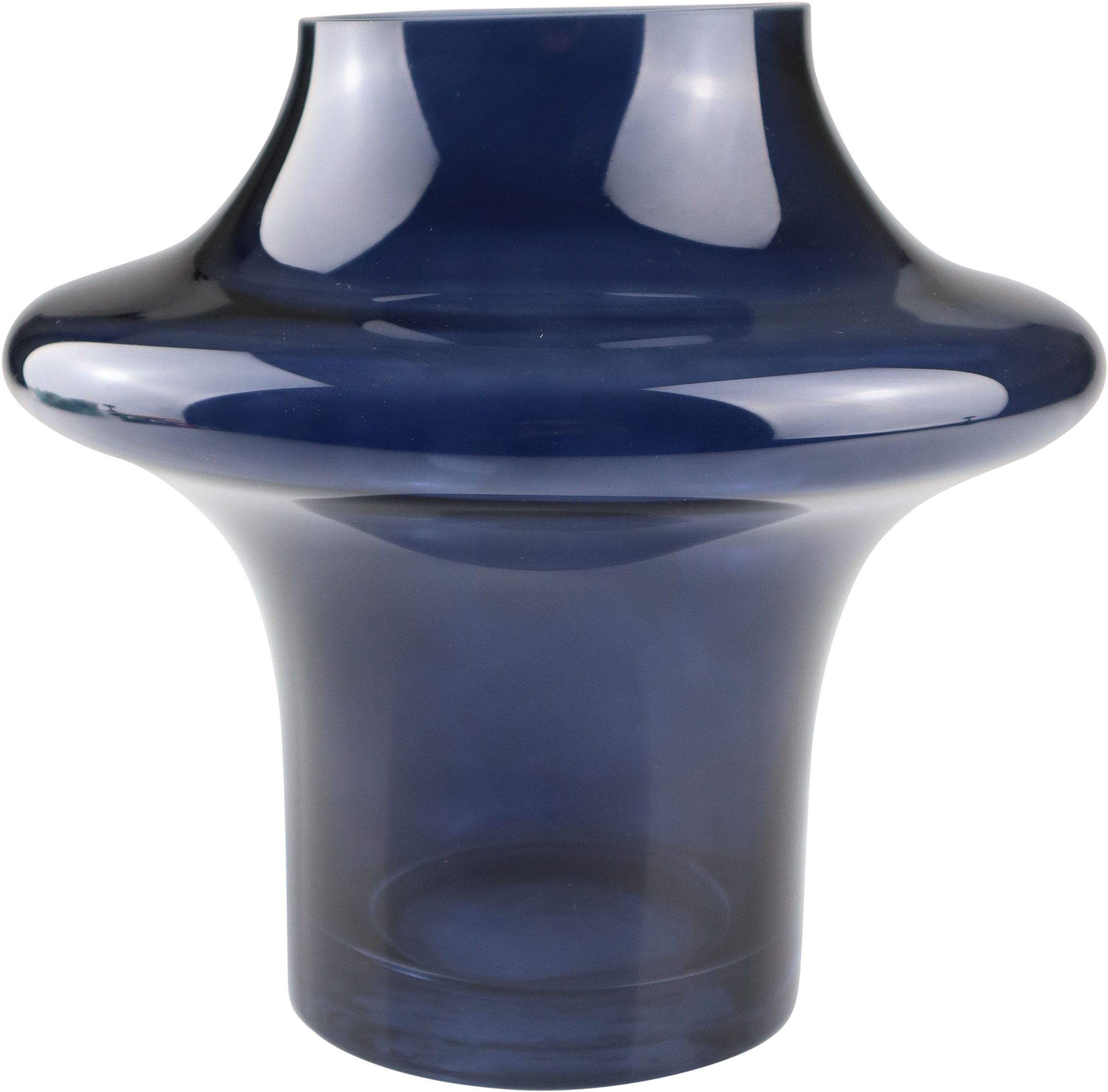 AM Design Ant Design Dekovase »aus blauem Glas« ...