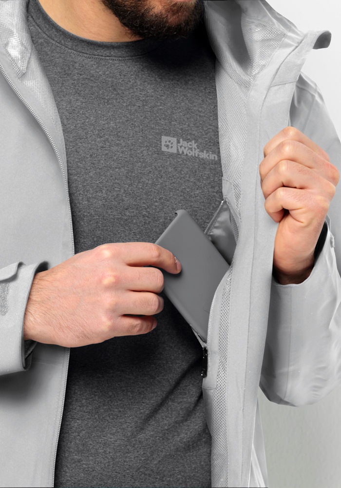 Thumbnail - Jack Wolfskin "ROBURY 2L JKT M" mit Kapuze