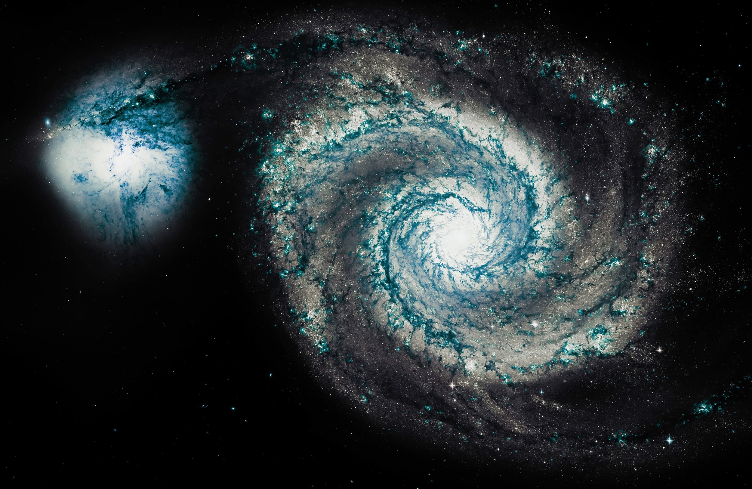 Papermoon Fototapete "WELTRAUM-GALAXIE PLANET UNIVERSUM SOLAR HIMMEL WELTALL"