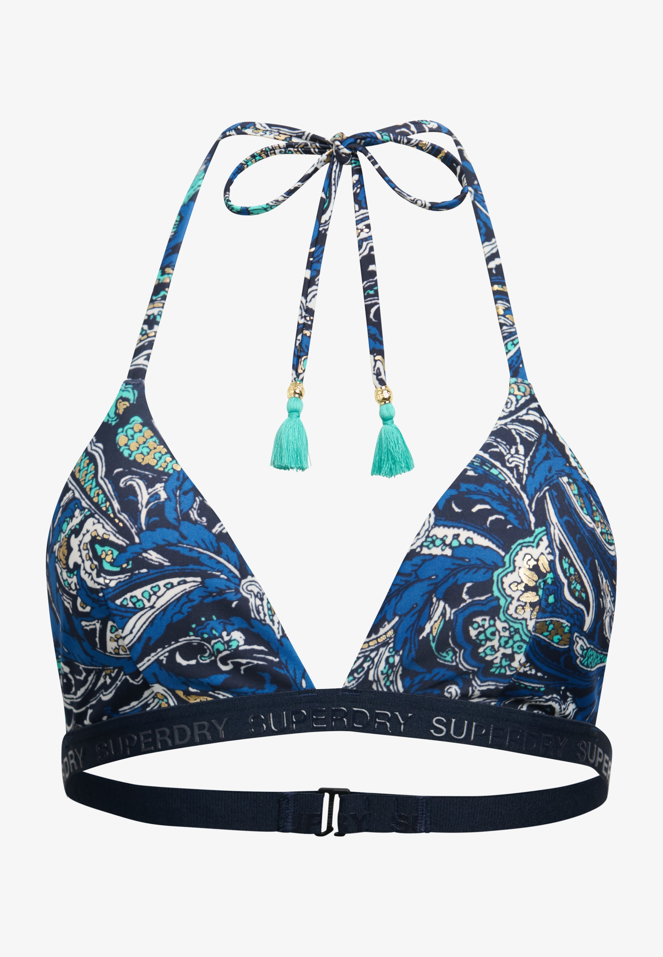 Superdry Triangel-Bikini-Top »PRINT TRIANGLE BIKINI TOP«