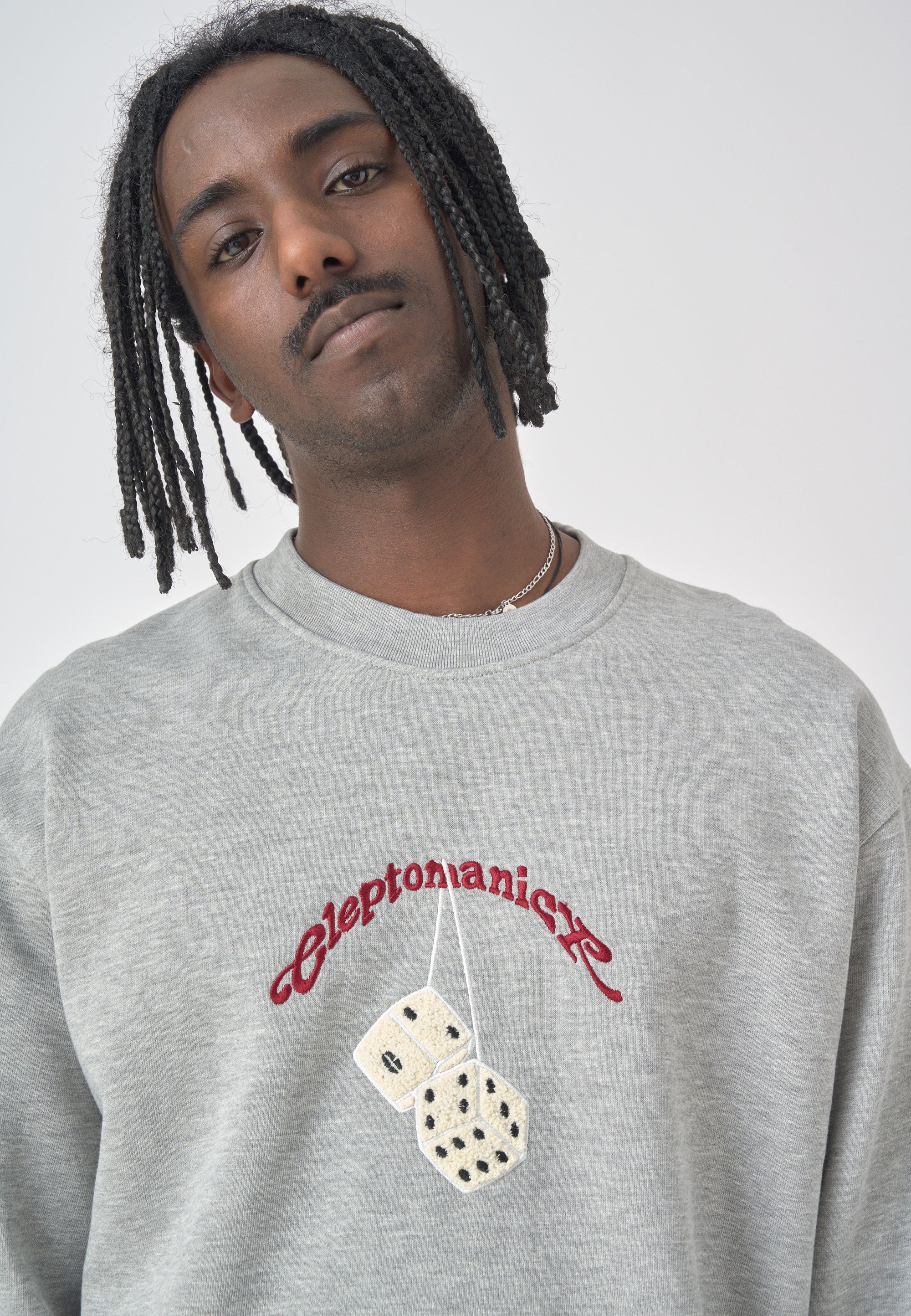 Cleptomanicx Sweatshirt »Boxy Crewneck Racing«, mit lockerem Schnitt