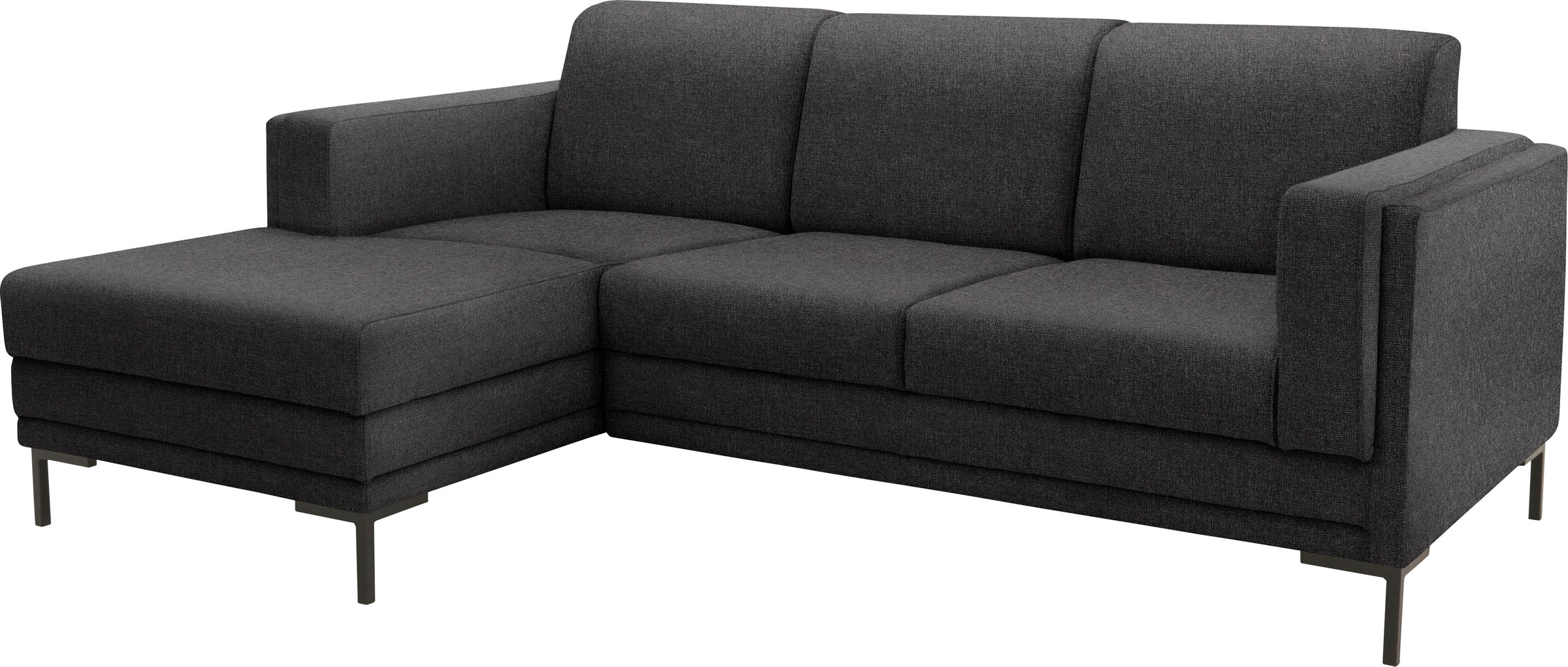 LOOKS by Wolfgang Joop Ecksofa »LOOKS VII L-Form«, klare Linien, edles Design