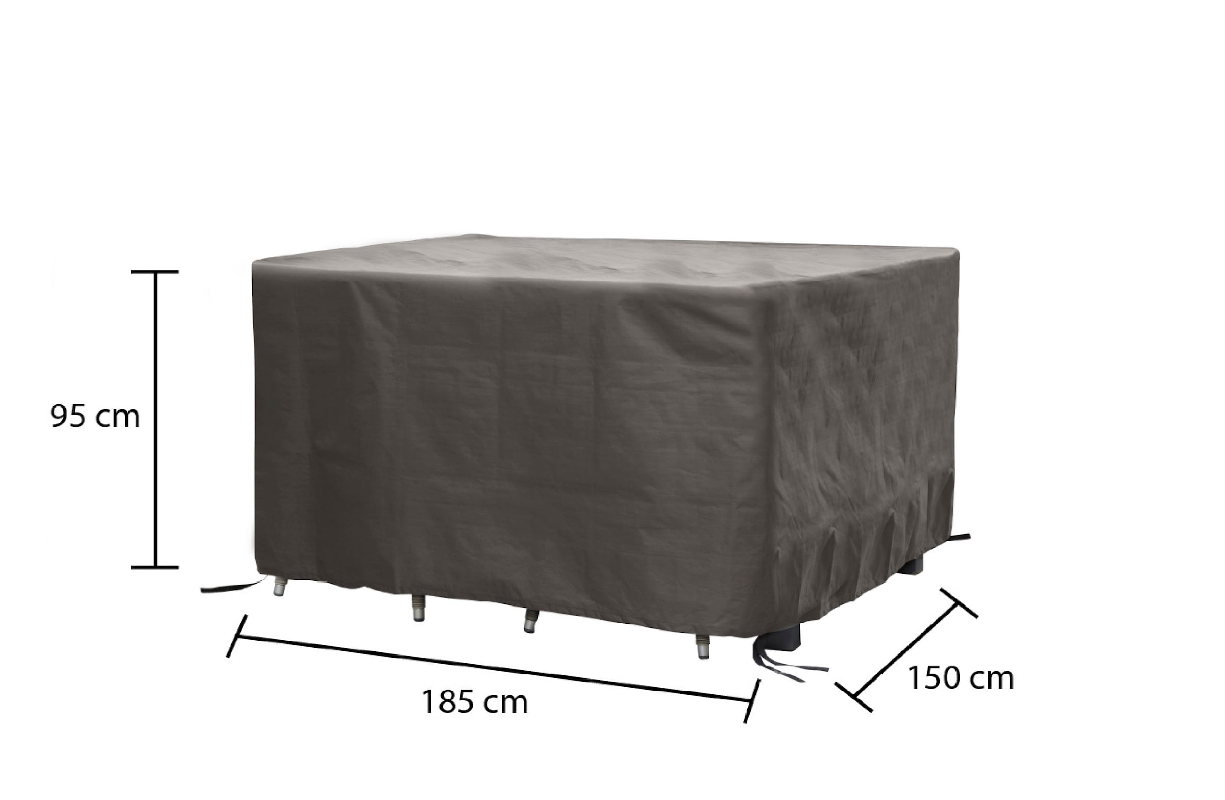 winza outdoor covers Gartenmöbel-Schutzhülle »Premium« mit Klettverschluß, Gartenset bis 220 cm mit 4/6 Stühlen