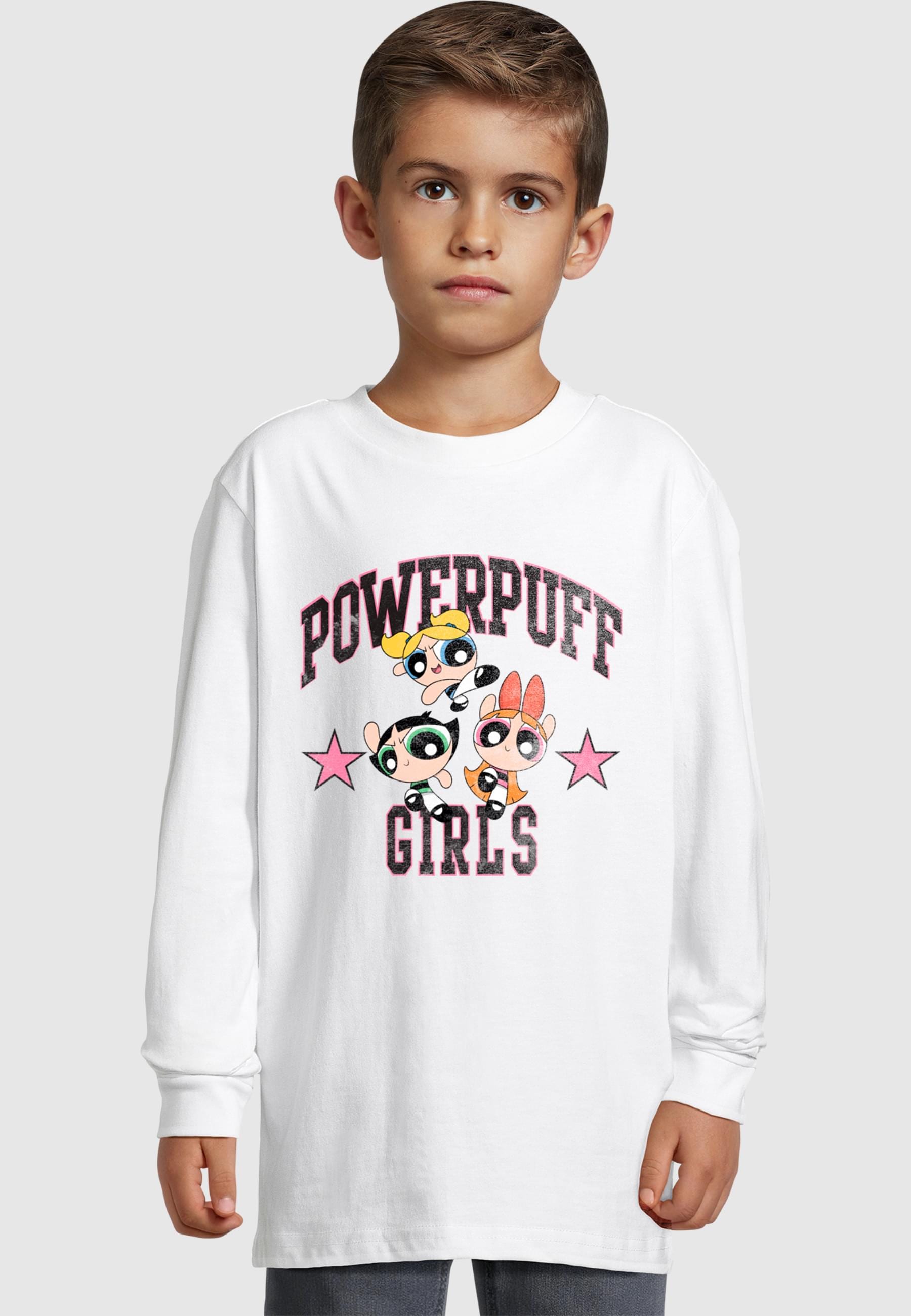Merchcode Longsleeve »Merchcode Kids The Powerpuff Girls - Script Longsleeve«, (1 tlg.)