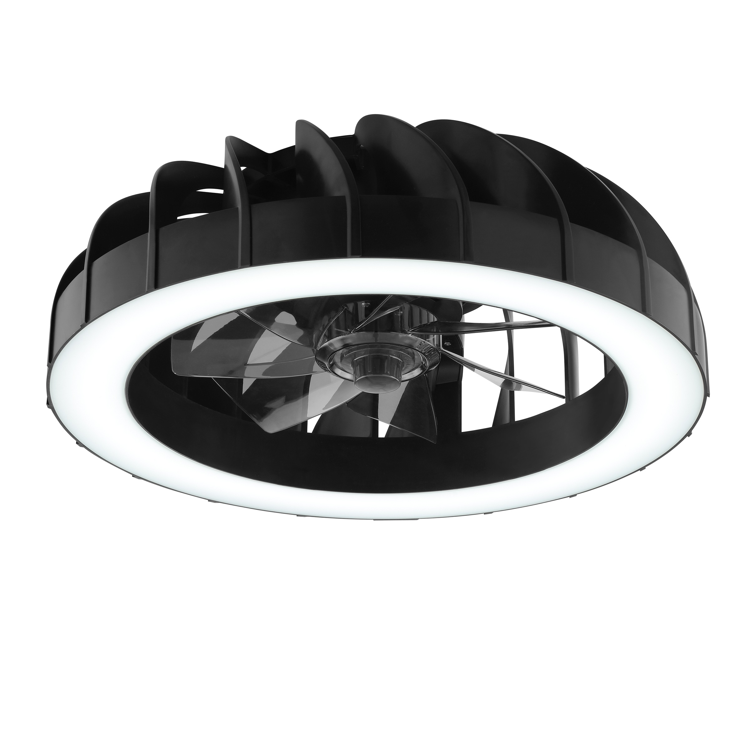Brilliant LED Deckenleuchte »Fanora« LED-Modul 1 Stk. warmweiß - kaltweiß LED Ventilator Leuchte, 46 cm, 4300 lm, 2700-6500K, dimmbar, RGB
