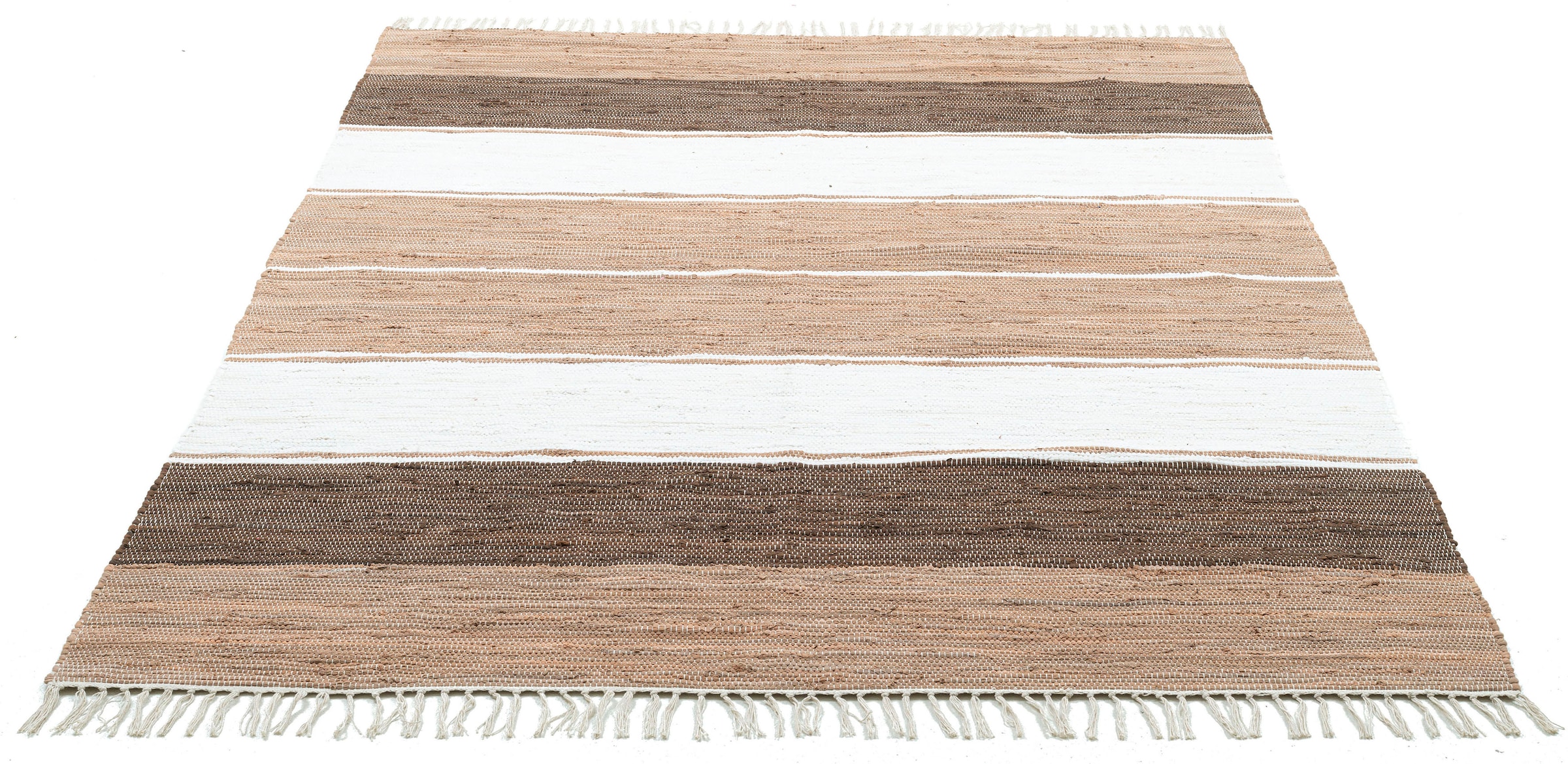 THEKO Kilimas »Stripe Cotton« rechteckig 5 m...