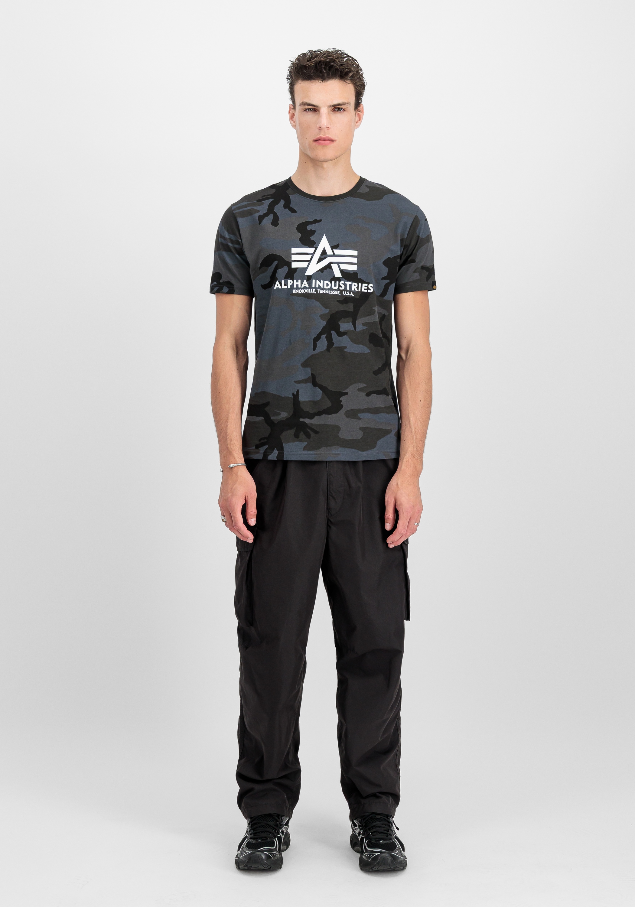 Alpha Industries T-Shirt »Alpha Industries Men - T-Shirts Basic T-Shirt BL Camo«