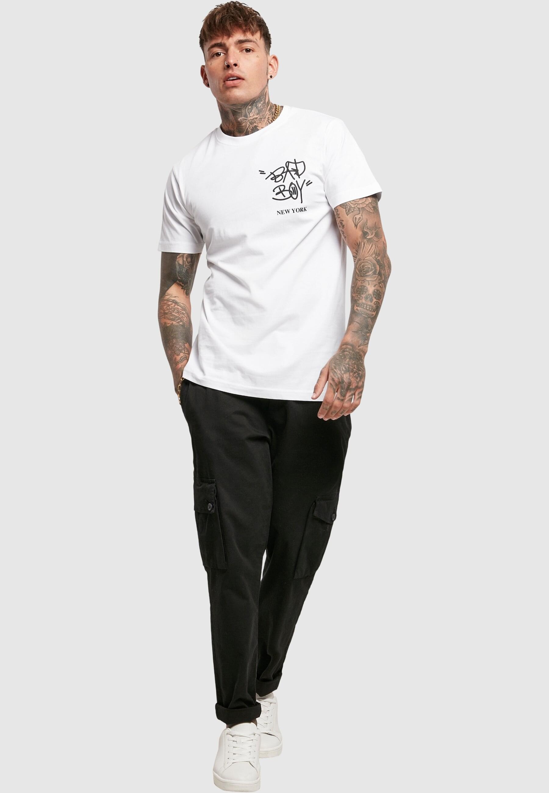 MisterTee T-Shirt »MisterTee Herren Bad Boy New York Tee«, (1 tlg.)