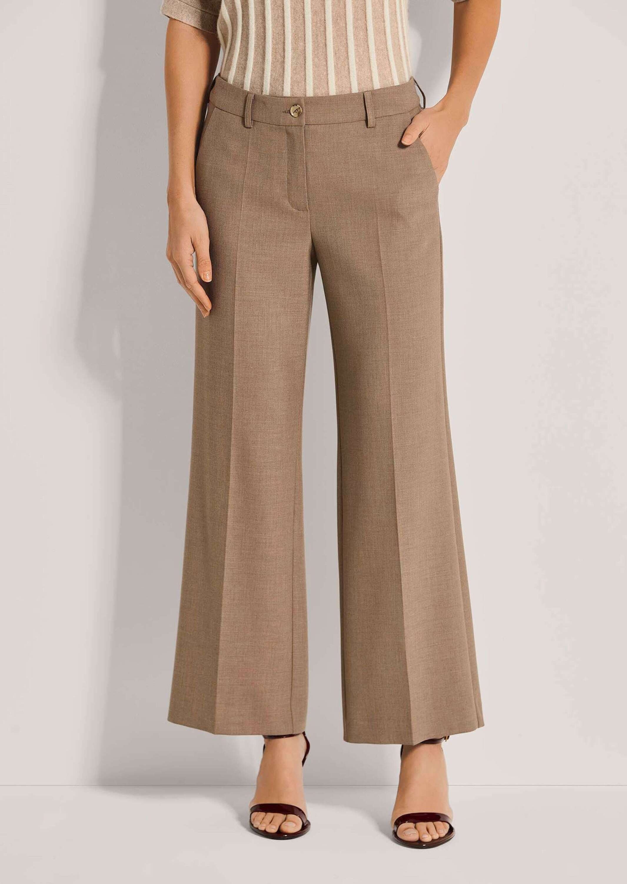 MADELEINE Bügelfaltenhose »Hose Weite Hose mit Bügelfalten«