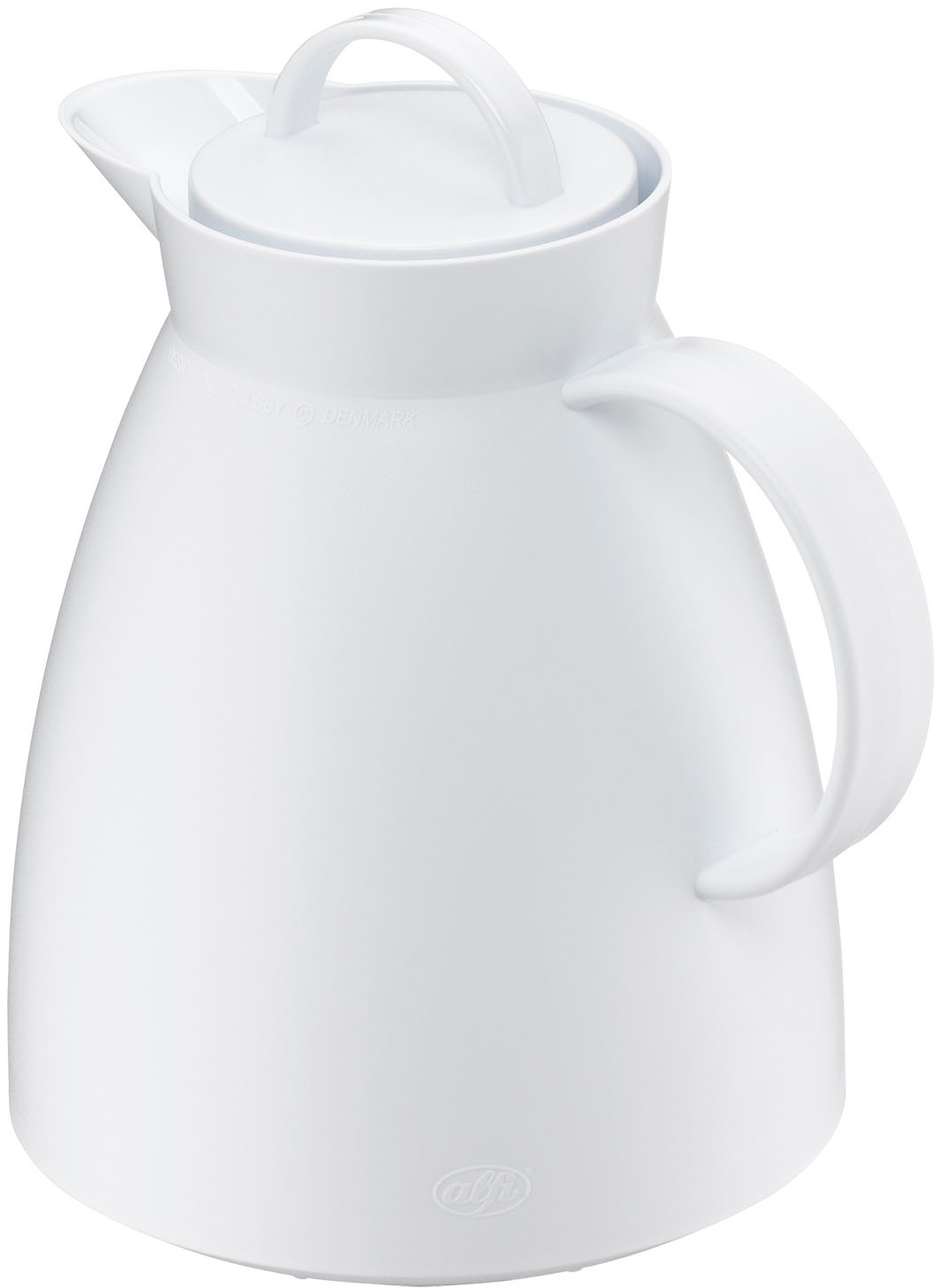 Alfi Isolierkanne »DAN, mit Hartglaseinsatz« 1 l 1 Stk. tlg. 12h heiß & 24h kalt, Drehverschluss