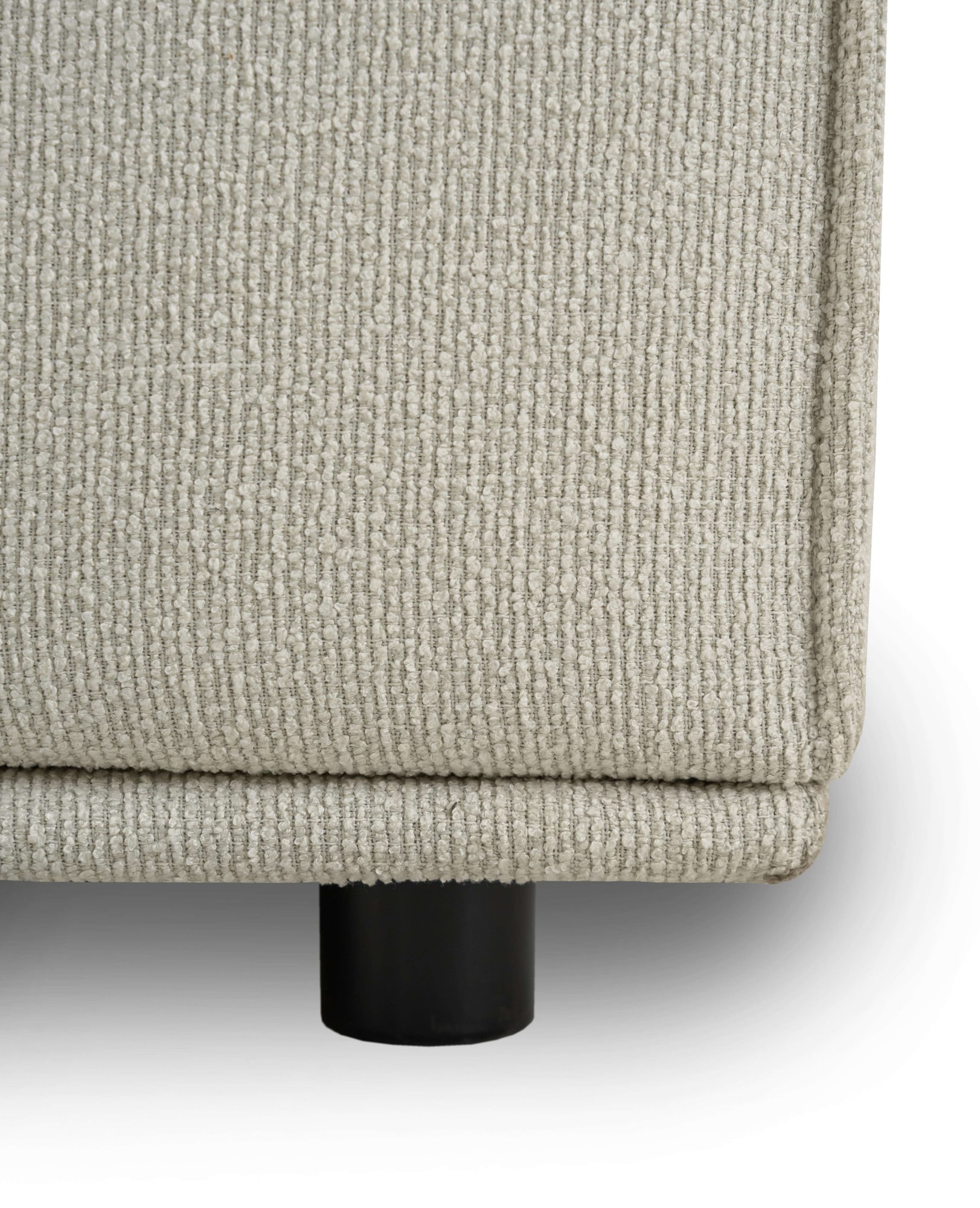 Home affaire Loveseat »Avelin, 1.5 Sitzer, 140 cm, Chenille, Struktur-Boucle«, mit Wellenunterfederung, Kedernaht, bodentief, Skandi-Design