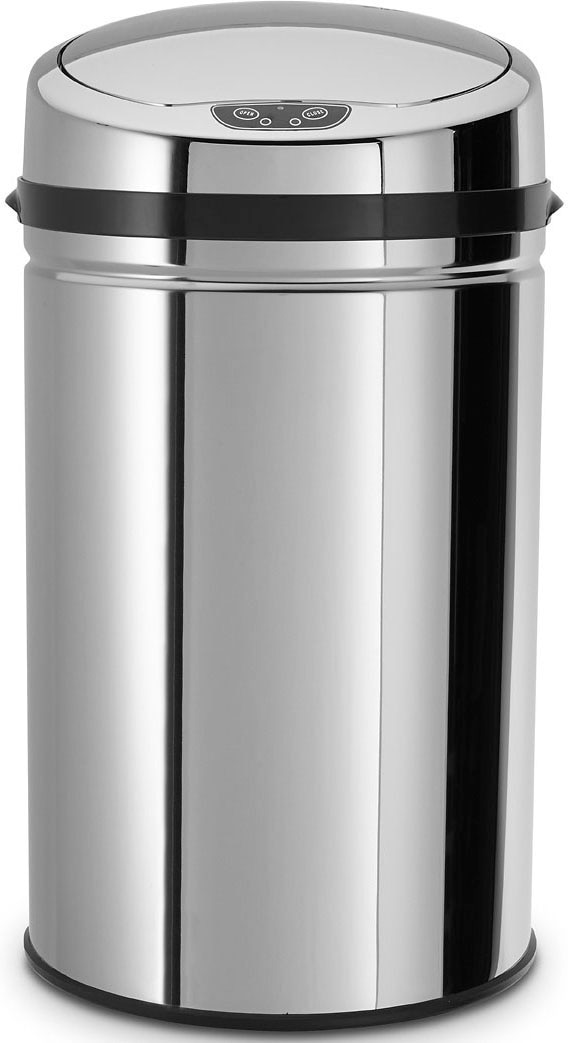 ECHTWERK Mülleimer "INOX", 1 Behälter, Infrarot-Sensor, Korpus aus Edelstahl, Fassungsvermögen 30 Liter