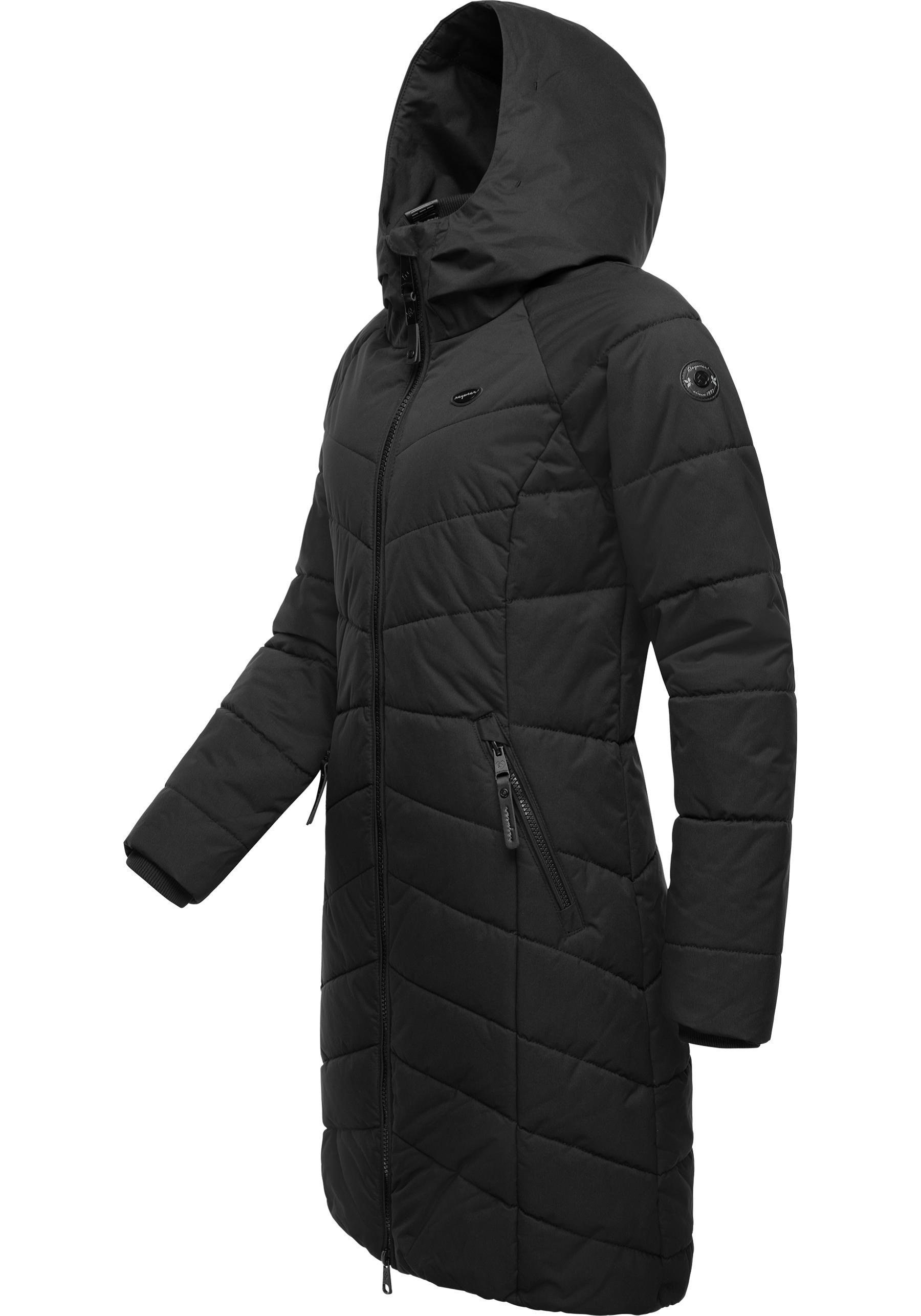 Ragwear Steppmantel »Dizzie Coat«, Wasserdichter Winterparka mit gefütterter Kapuze