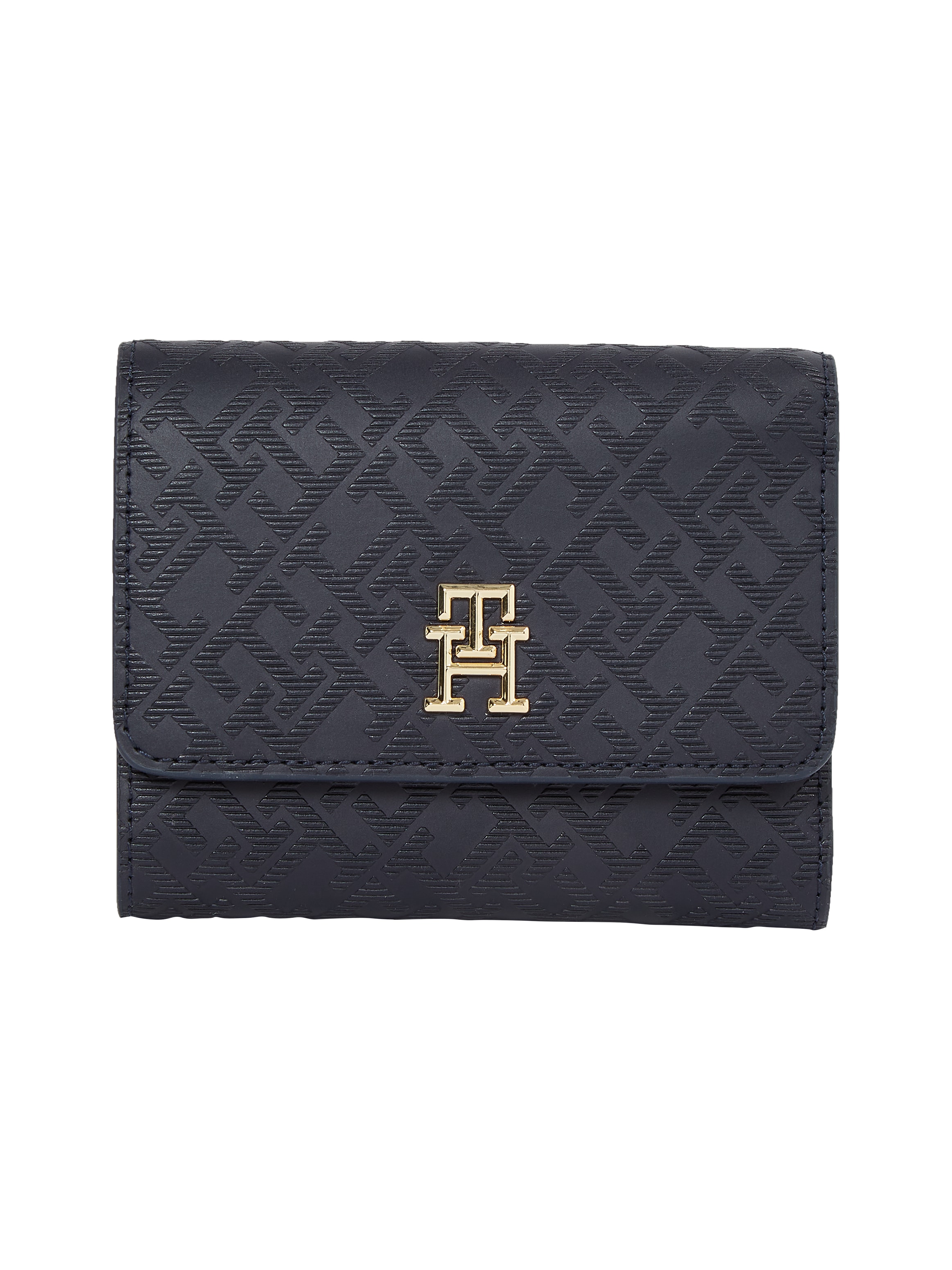 Tommy Hilfiger Geldbörse "TH DISTINCT TRIFOLD WALLET MONO", Damen Geldbeute günstig online kaufen