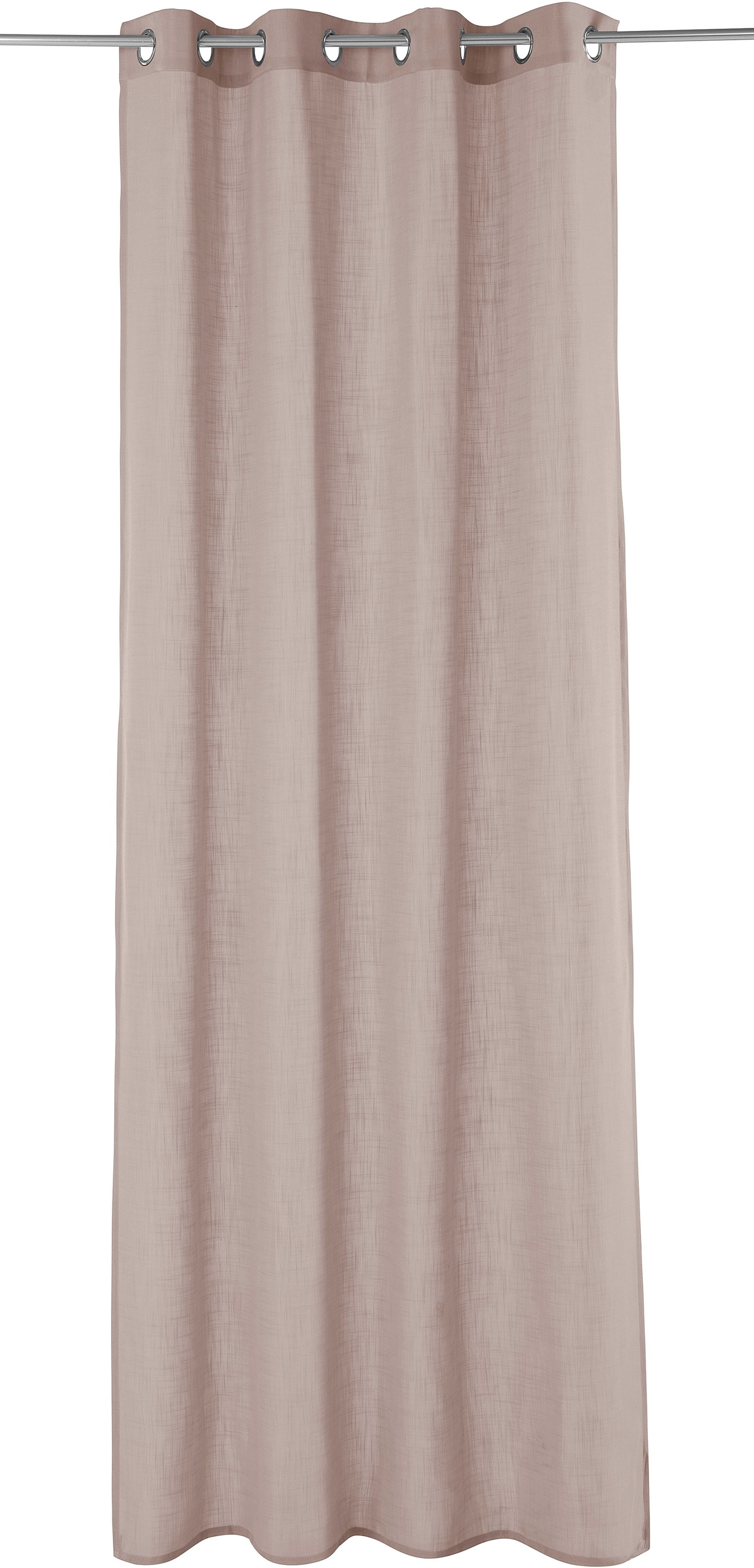 Home affaire Collection Vorhang "Linsdorf" Ösen 1 Stk. tlg. Leinenstruktur, günstig online kaufen