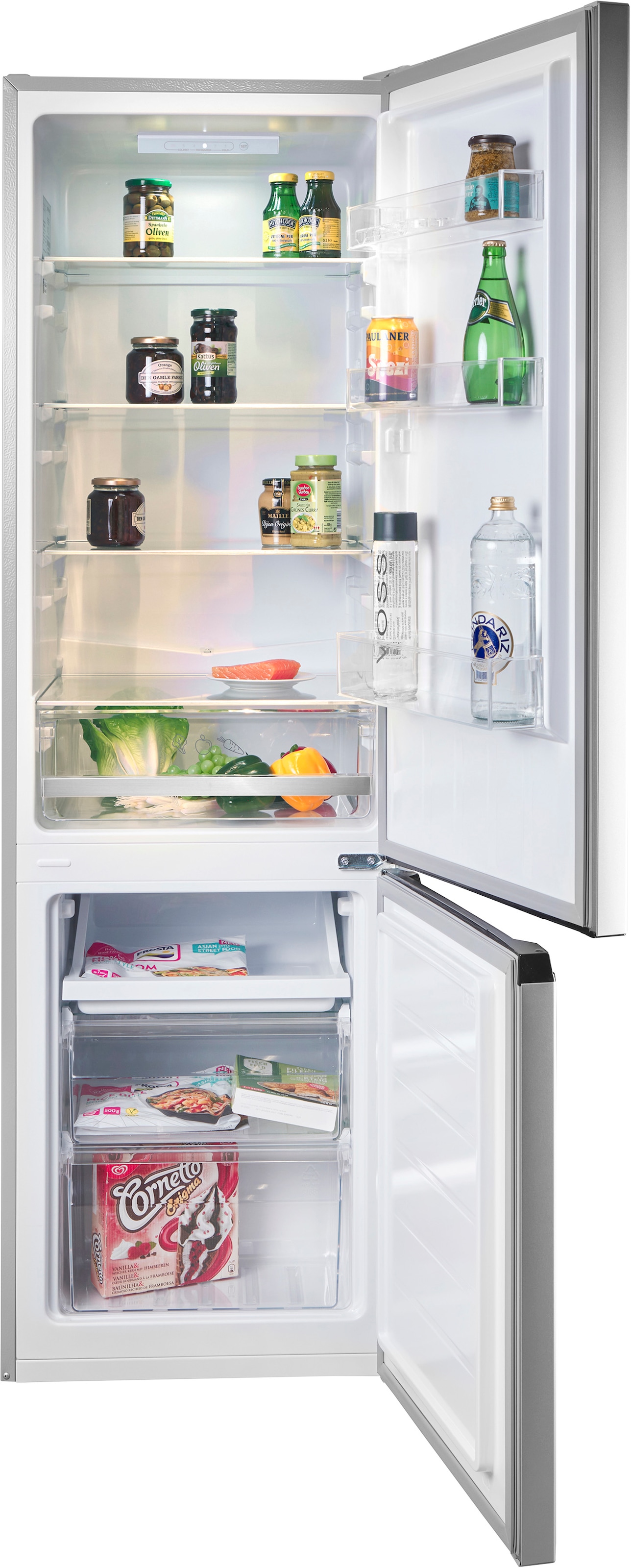 Privileg Kühl-/Gefrierkombination »PRKS 8261 S4E« 177 cm hoch 54 cm breit