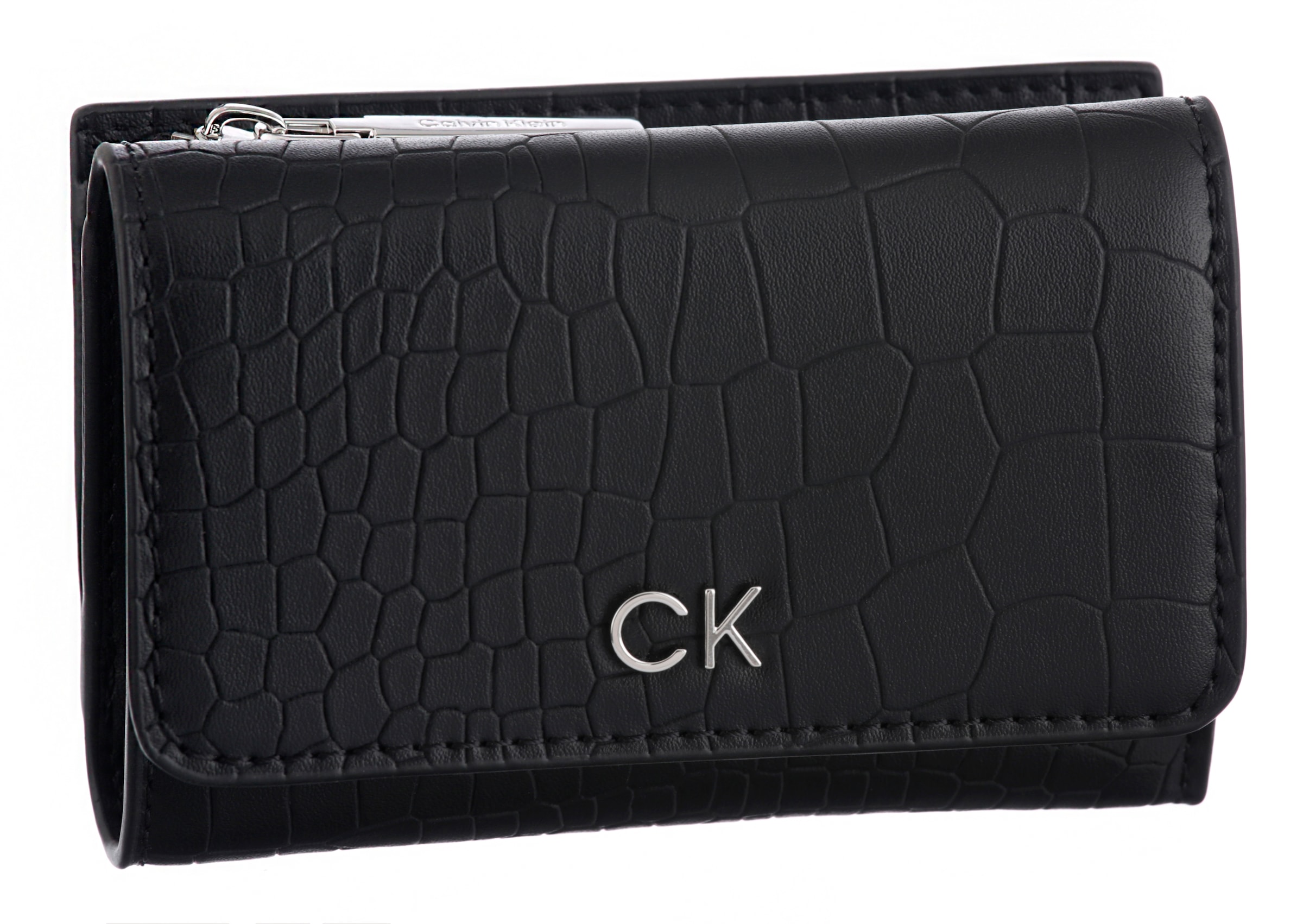 Calvin Klein Geldbörse "CK DAILY SMALL TRIFOLD CROCO"