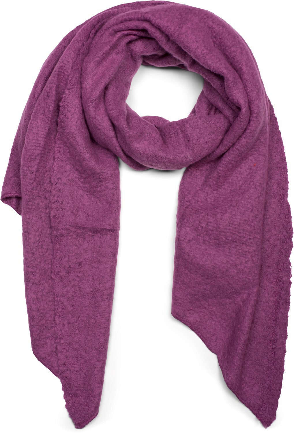 styleBREAKER XXL-Schal "Asymmetrischer unifarbener Web Schal" 1 Stk.
