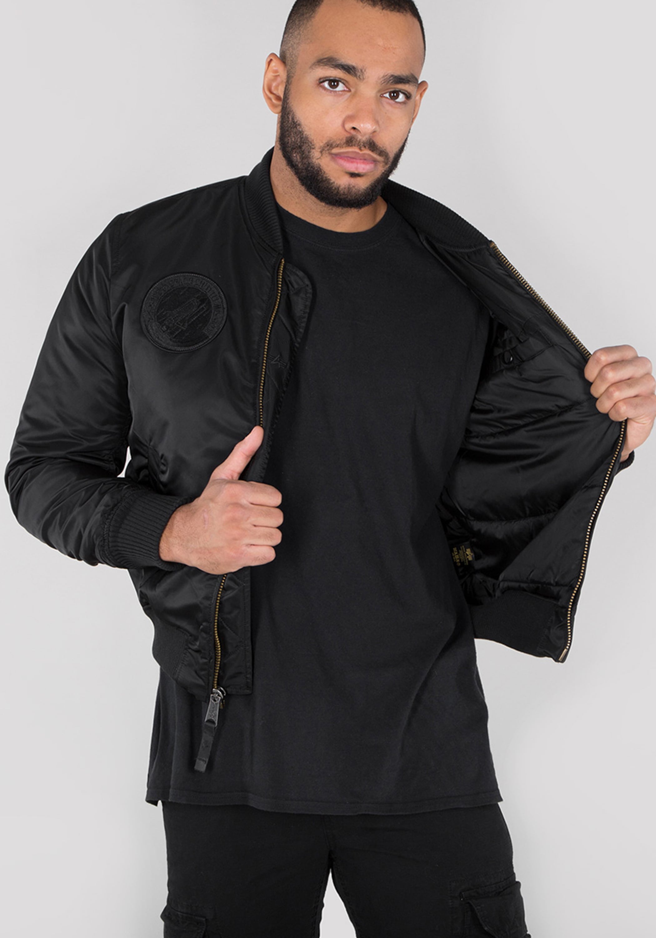 Alpha Industries Bomberjacke »Alpha Industries Men - Bomber Jackets MA-1 VF Vintage Fit NASA«