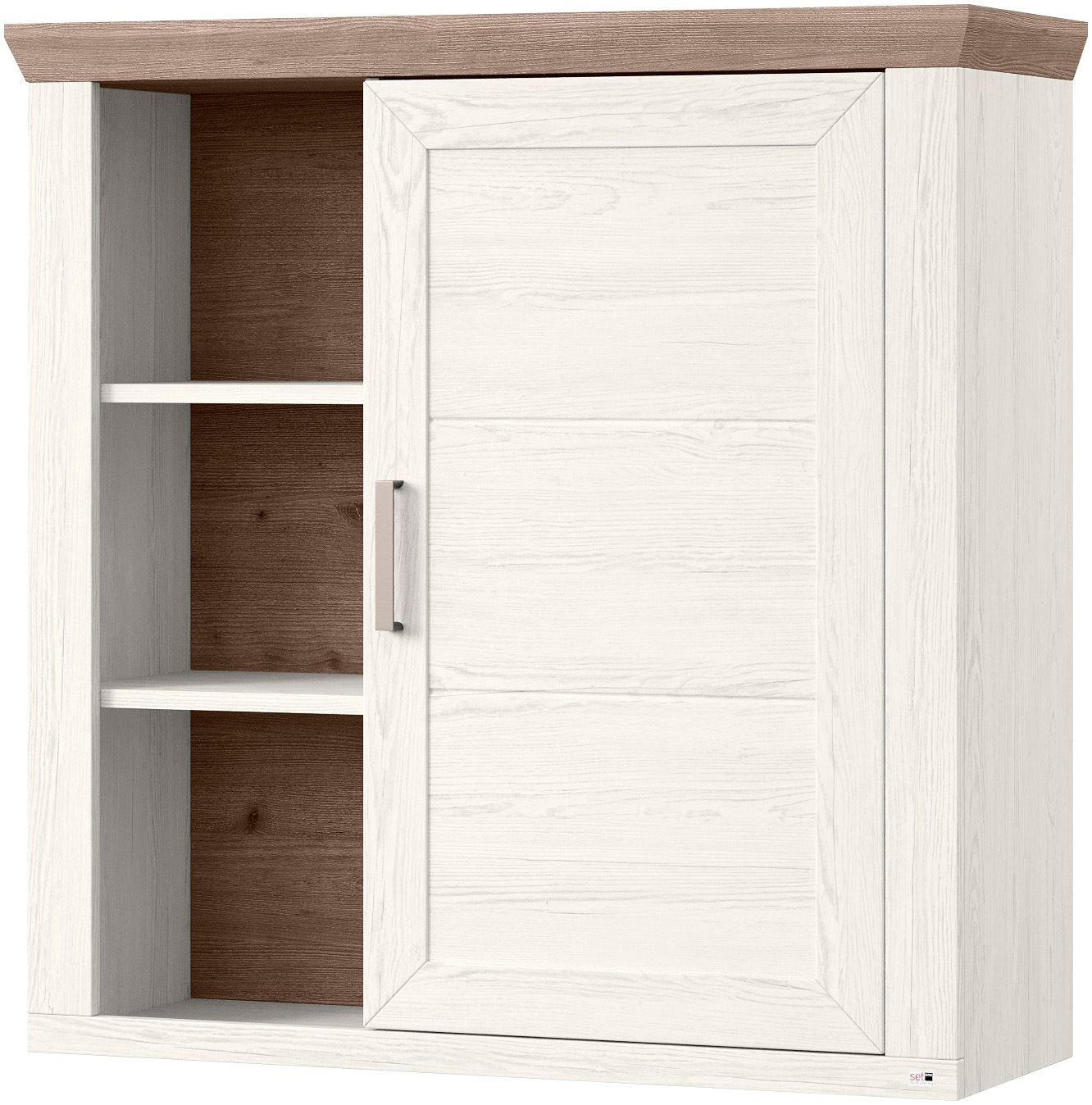 set one by Musterring Hängeschrank "York", Typ 23, mit Tür und offenen Fäch günstig online kaufen