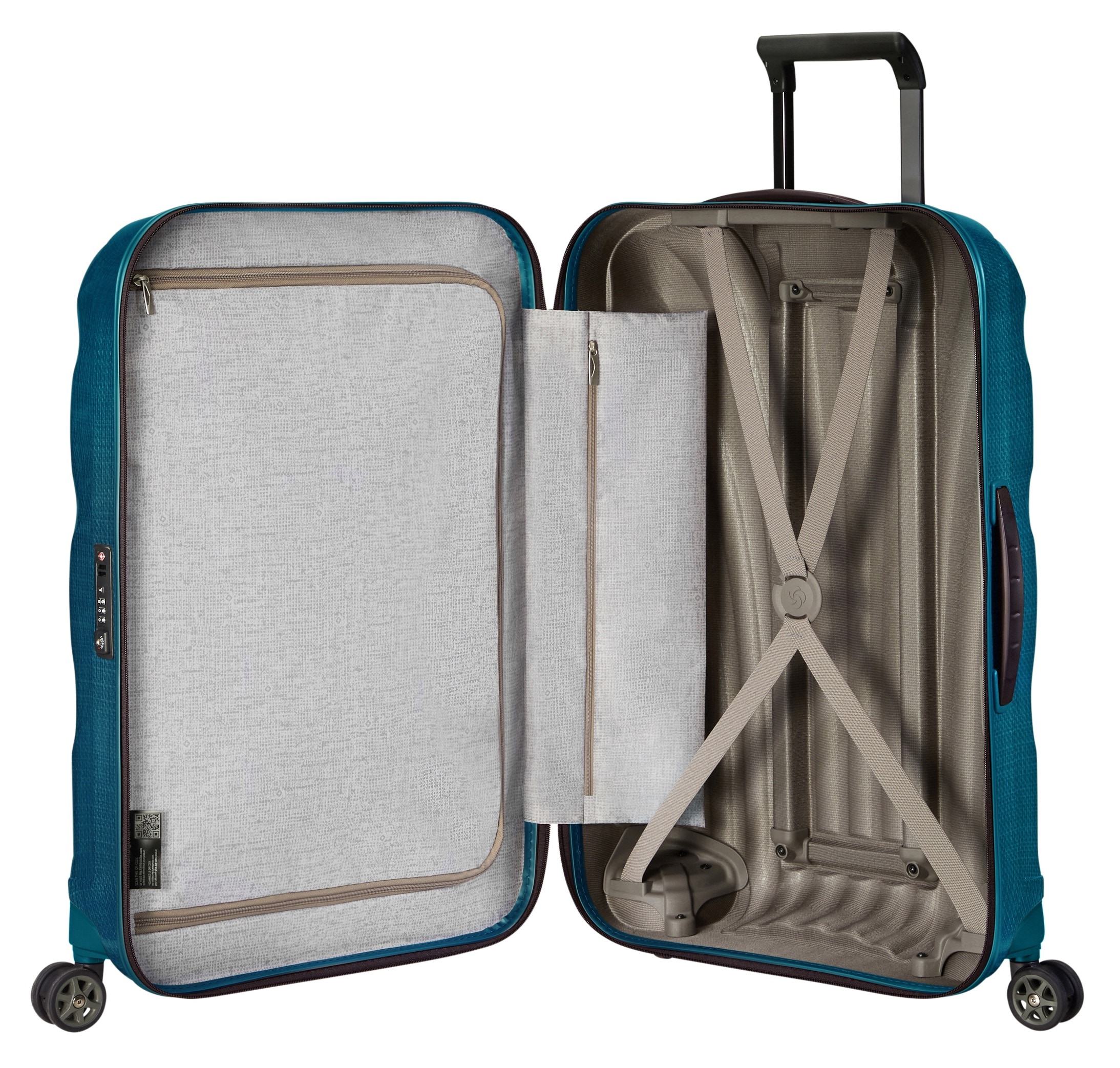 Samsonite Hartschalen-Trolley »C-LITE, verschiedene Größen und Farben«, 4 Rollen, Reisekoffer Aufgabegepäck Trolley TSA-Zahlenschloss Made in Europe