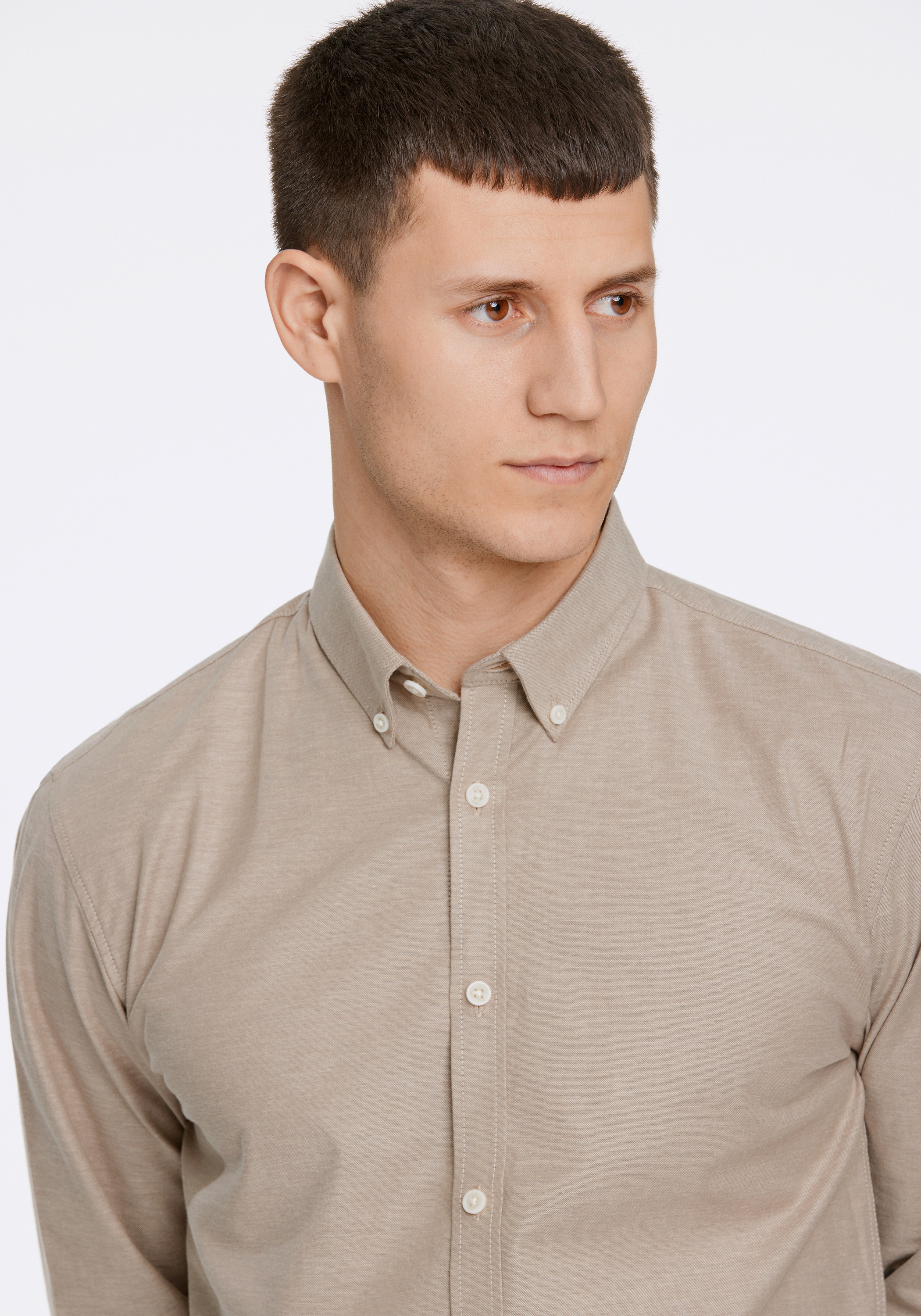 LINDBERGH Businesshemd »Oxford-Hemd (Langarm) Slim Fit«