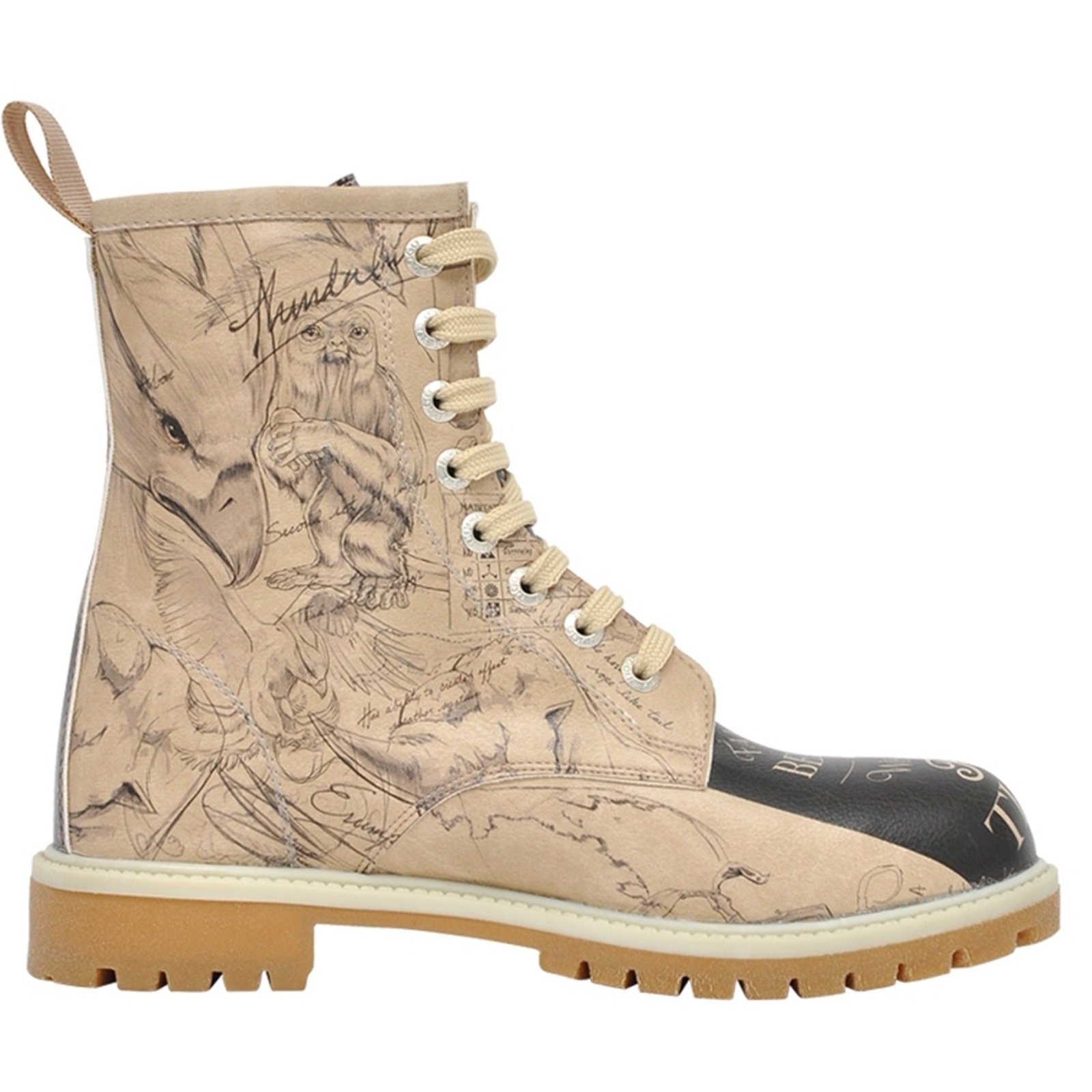 DOGO Schnürboots »Boots I Want To Be A Wizard Fantastic Beasts Damen Boots /«, Vegan