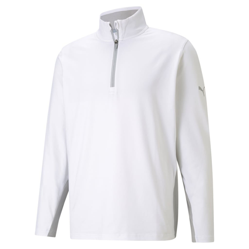 PUMA Trainingspullover »Gamer Herren Golf Sweatshirt mit viertellangem Reißverschluss«