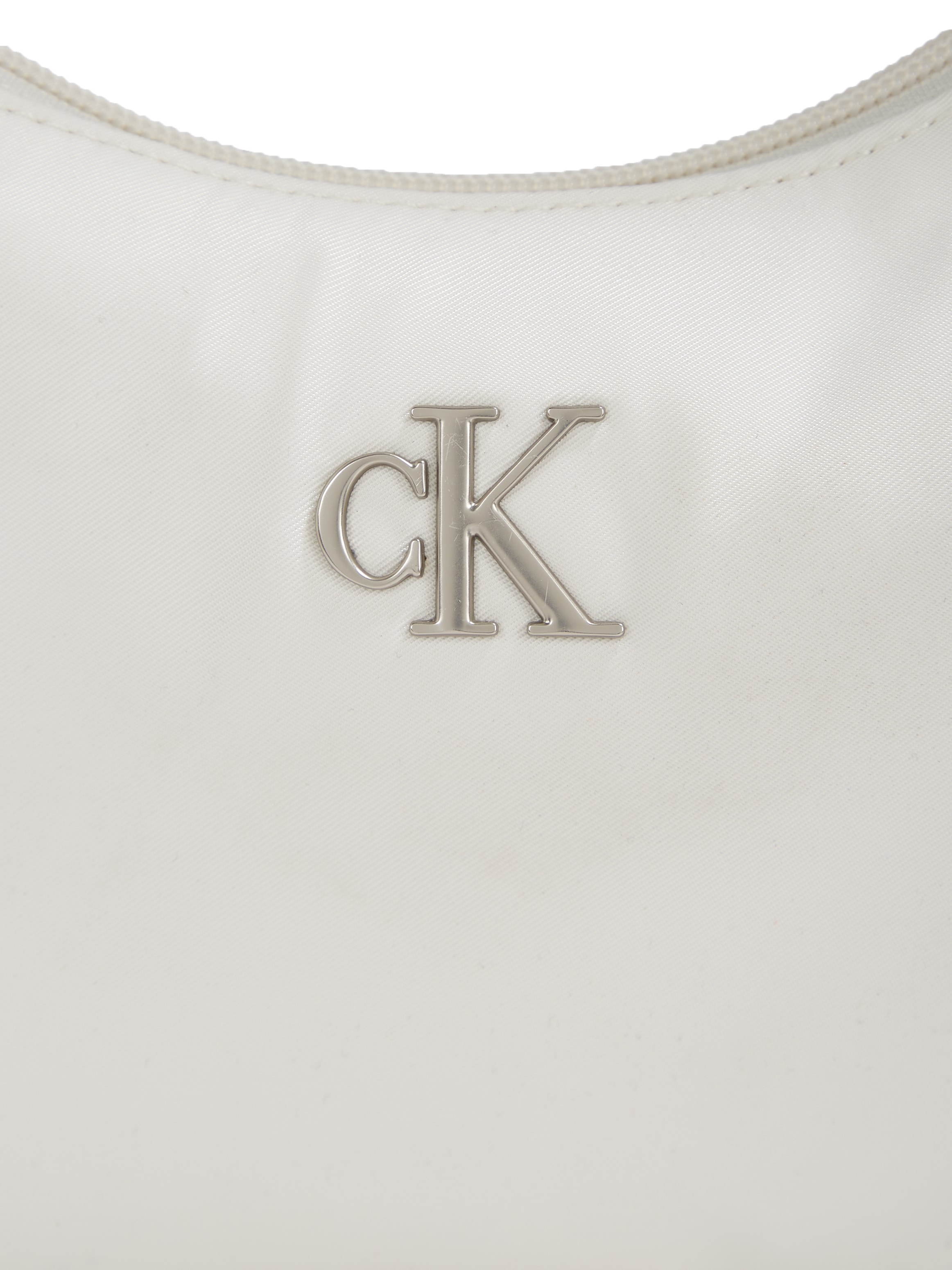 Calvin Klein Jeans Schultertasche »SLEEK NYLON SHOULDERBAG«, Handtasche, Abendtasche Damen, Henkeltasche mit CK-Logo