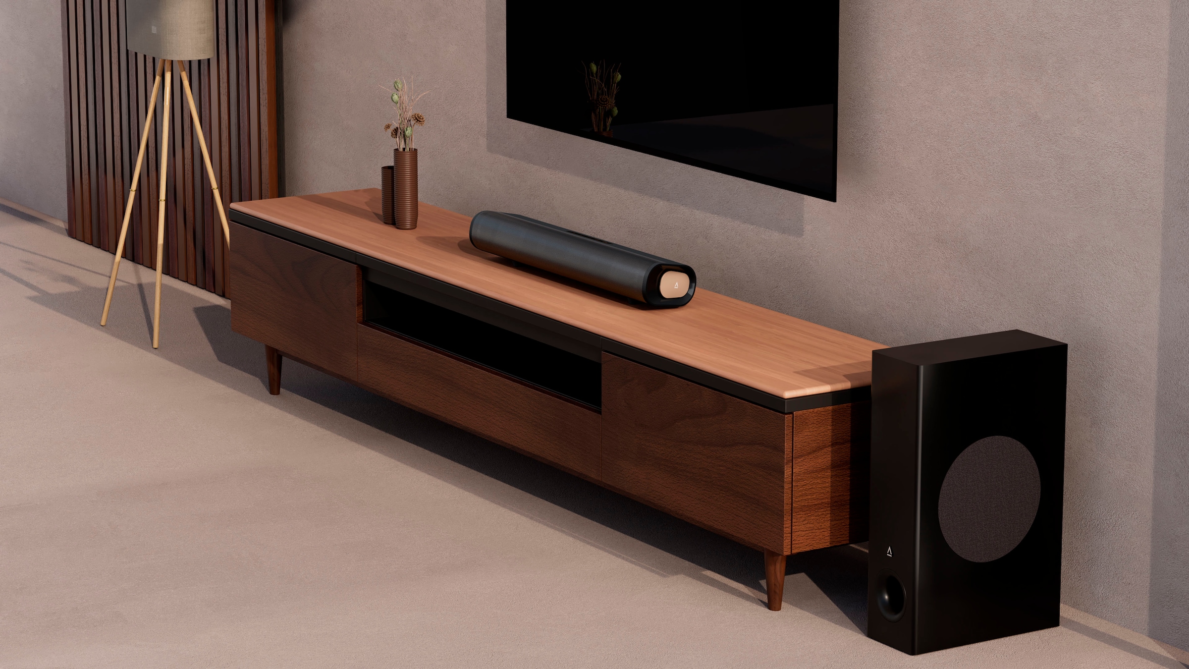 Creative Soundbar »Stage Pro, Soundbar mit Subwoofer 2.1-Soundbar mit Dolby Audio«, HDMI Arc, USB Audio, Optical, Aux-in