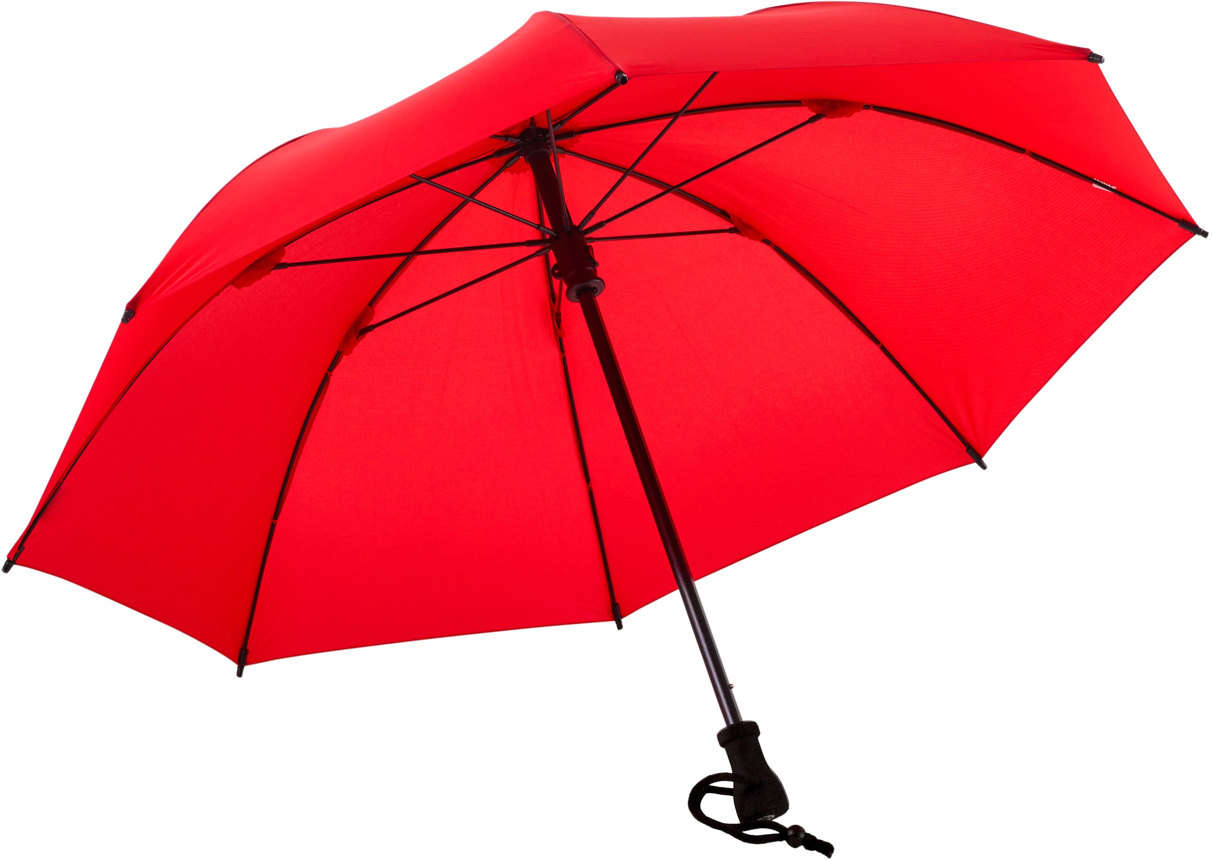 EuroSCHIRM® Stockregenschirm »birdiepal® outdoor«, mit Schultertragegurt an der Hülle und Kompass am Griff, extrem stabil