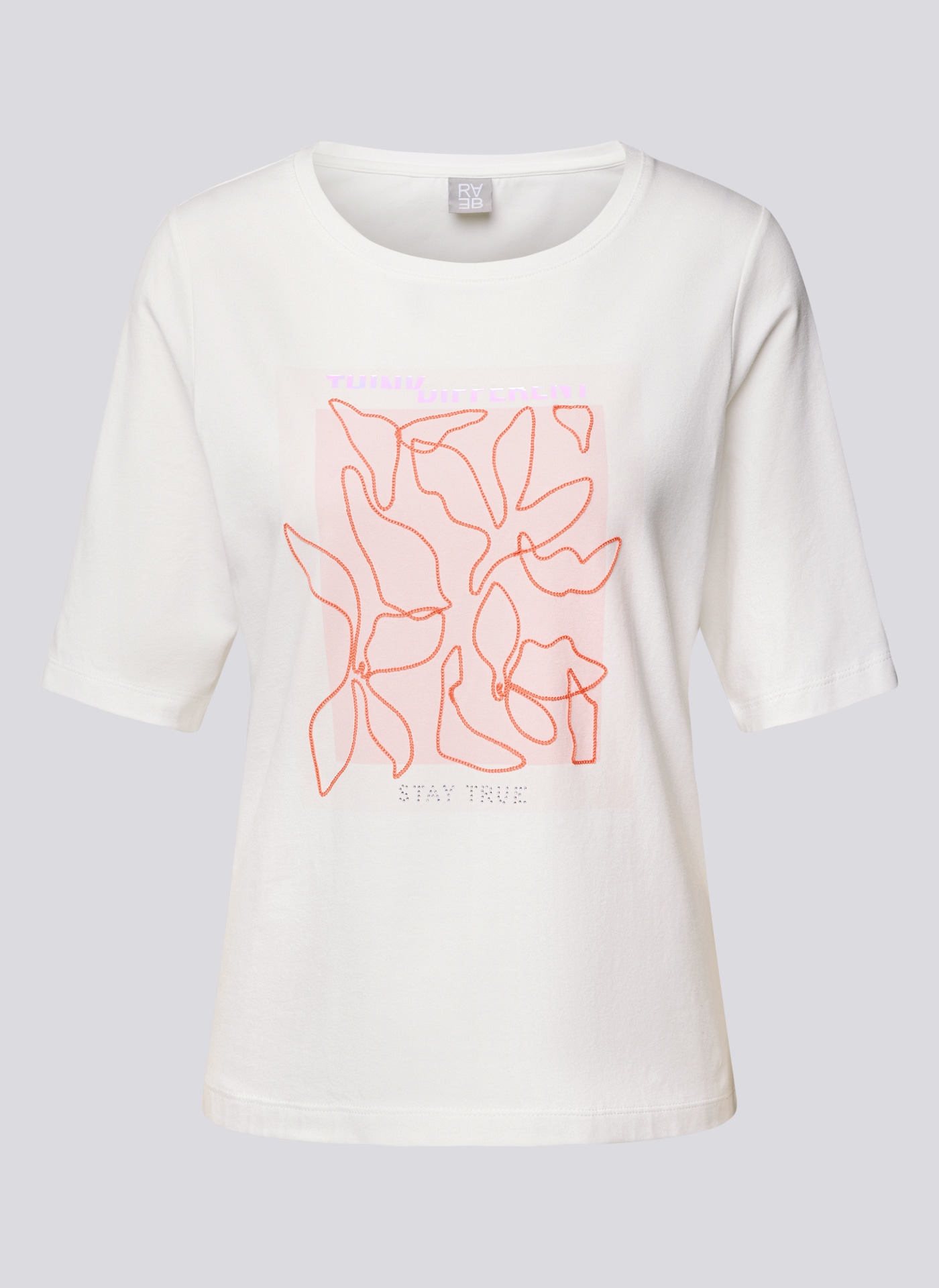 Rabe T-Shirt, mit Frontprint