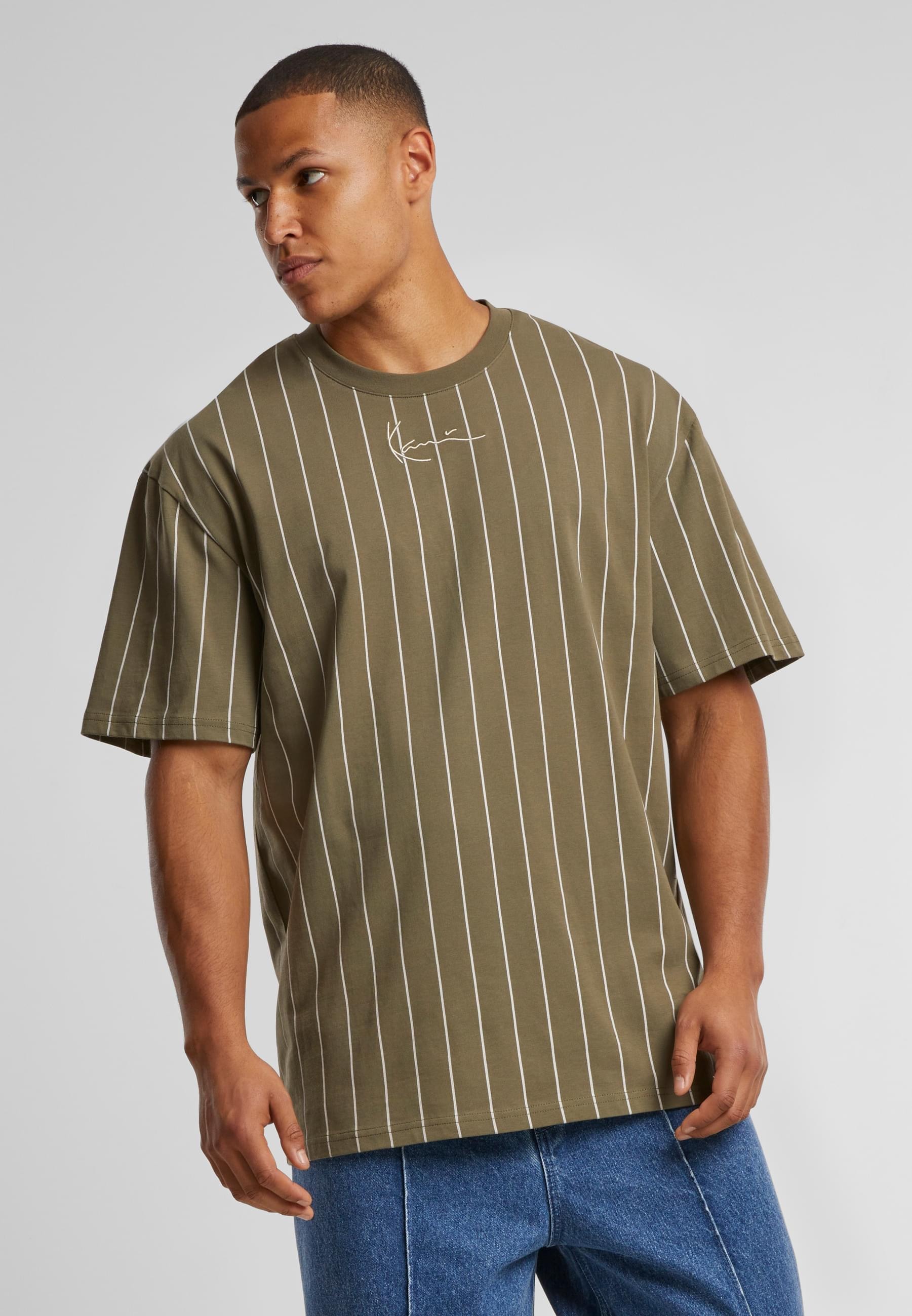 Karl Kani T-Shirt »Karl Kani KK Small Signature Essential Pinstripe Tee« 1 Stk.