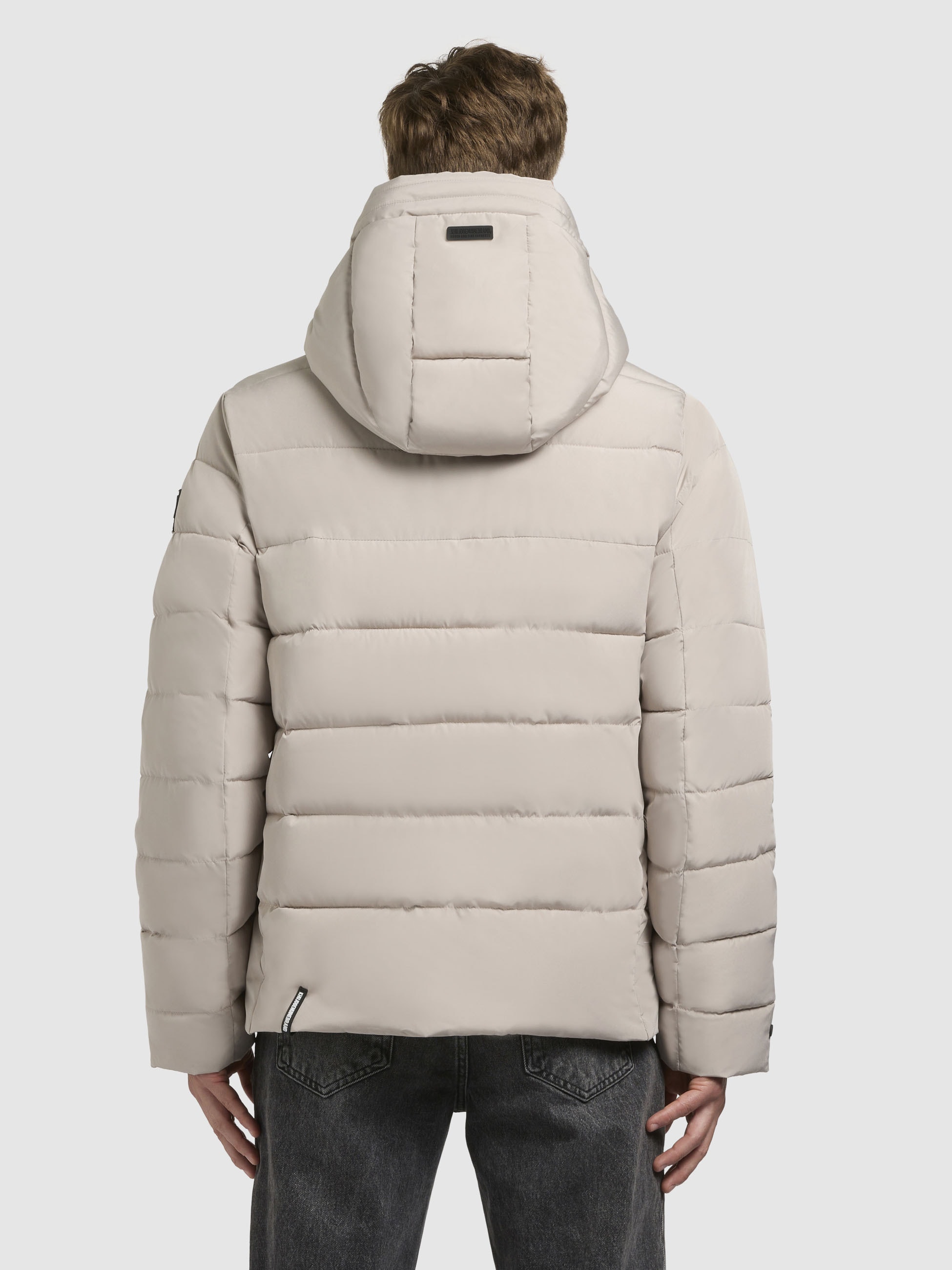 khujo Steppjacke »WOU«, mit Kapuze