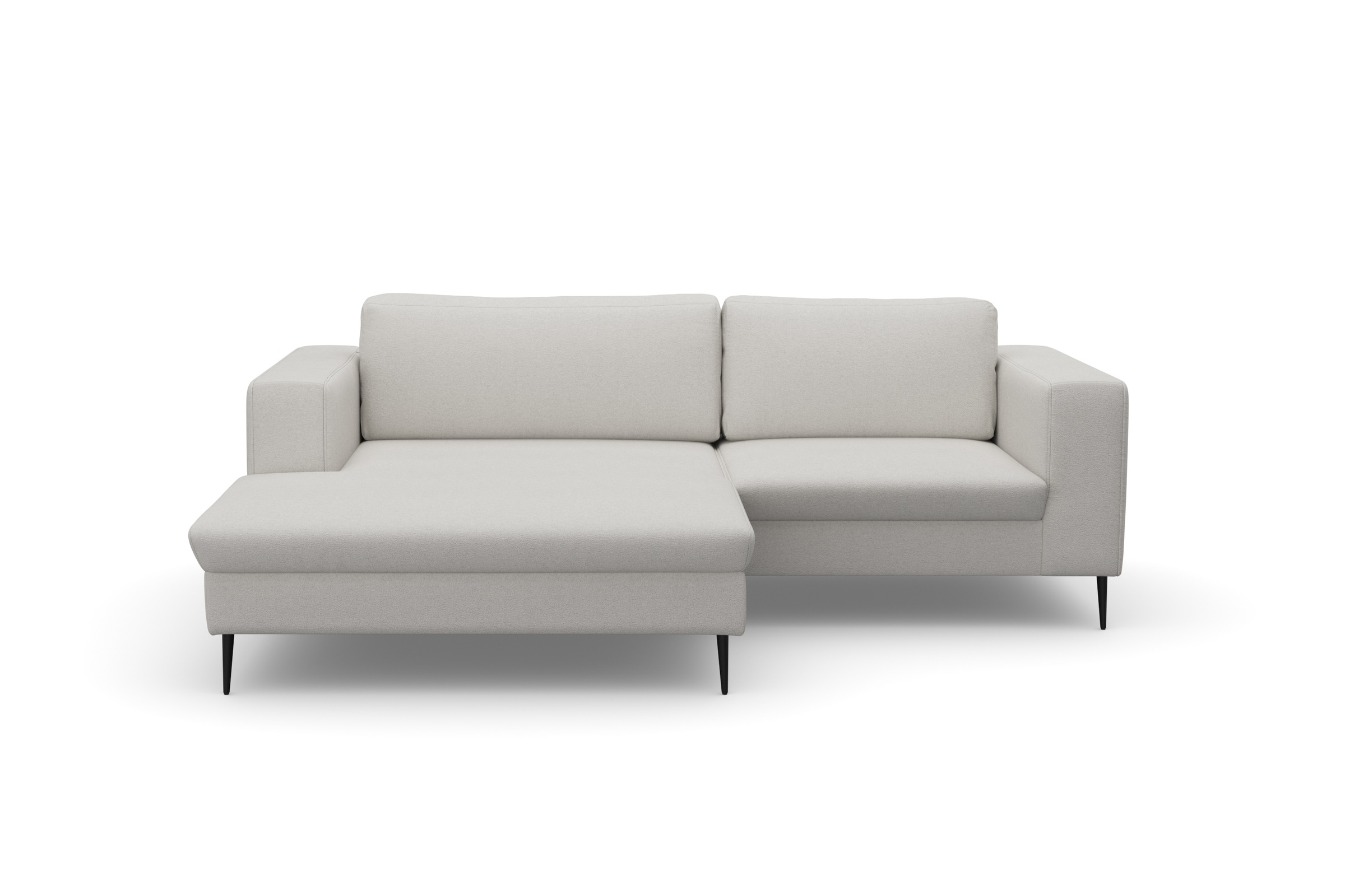 DOMO collection Ecksofa "Modica kompakt und elegant, Breite 244, L-Form", m günstig online kaufen