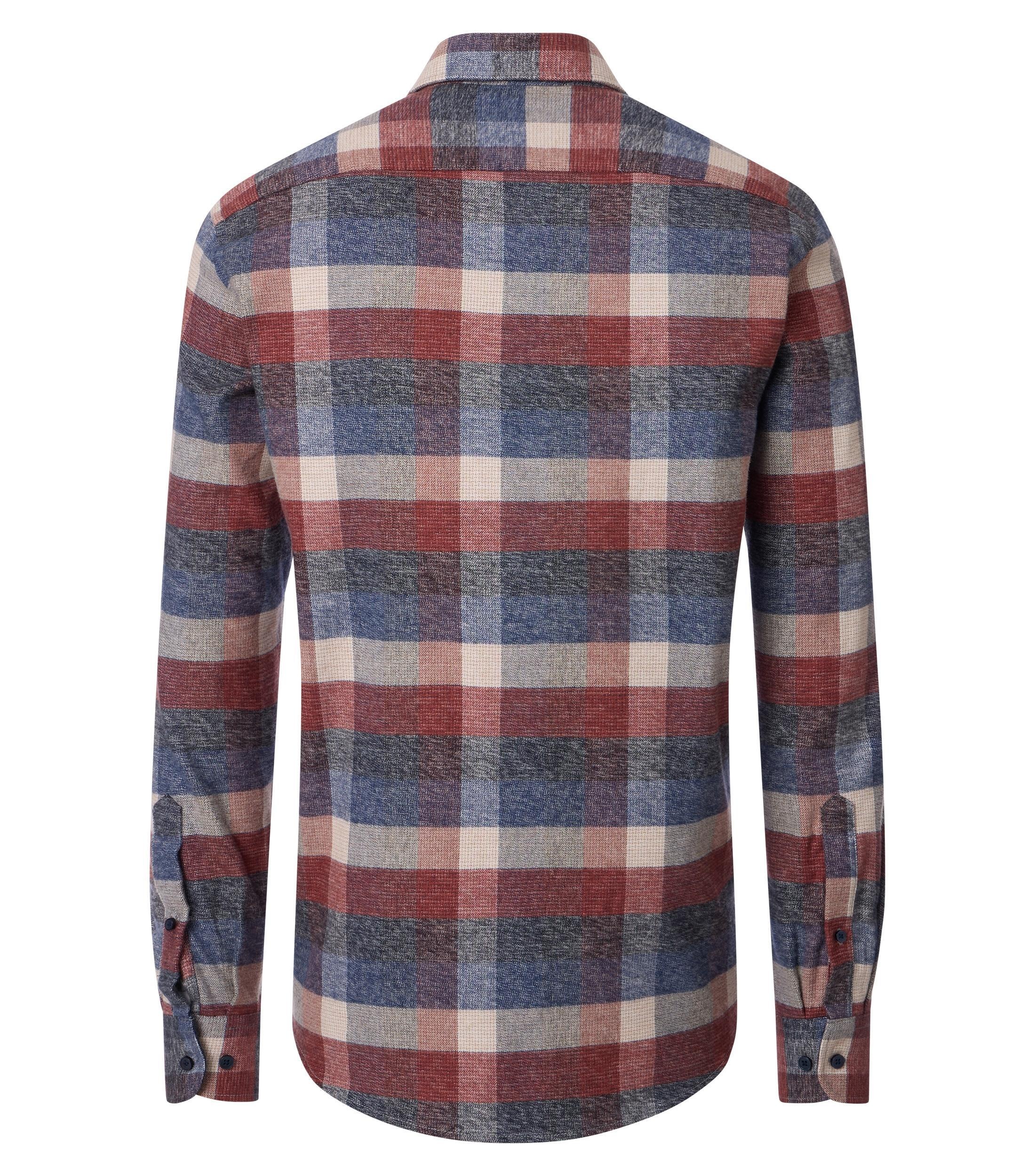 CASAMODA Langarmhemd "CASAMODA Freizeithemd kariert" günstig online kaufen