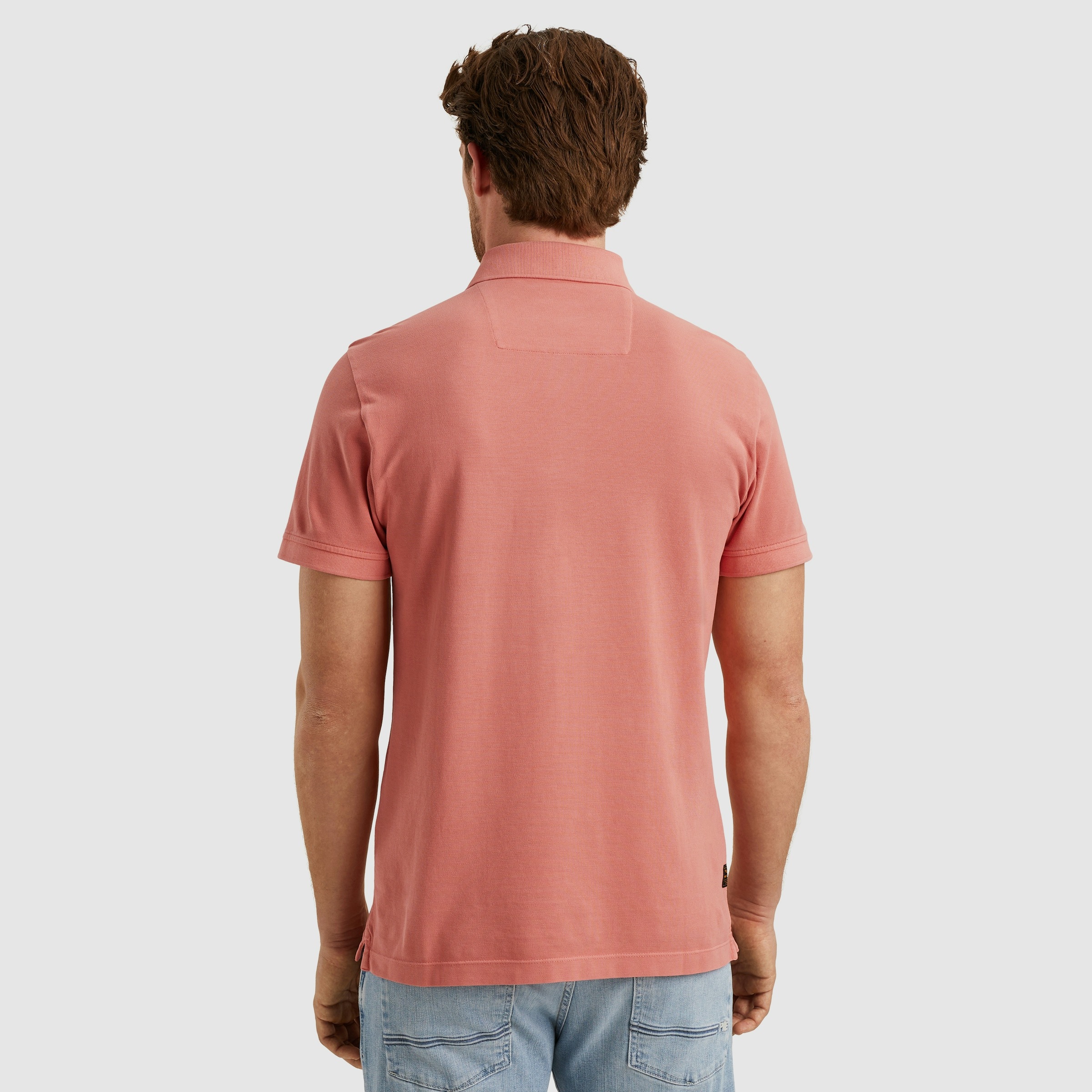 PME LEGEND Poloshirt »Short sleeve polo pique garment dye«, mit Logo Stickerei