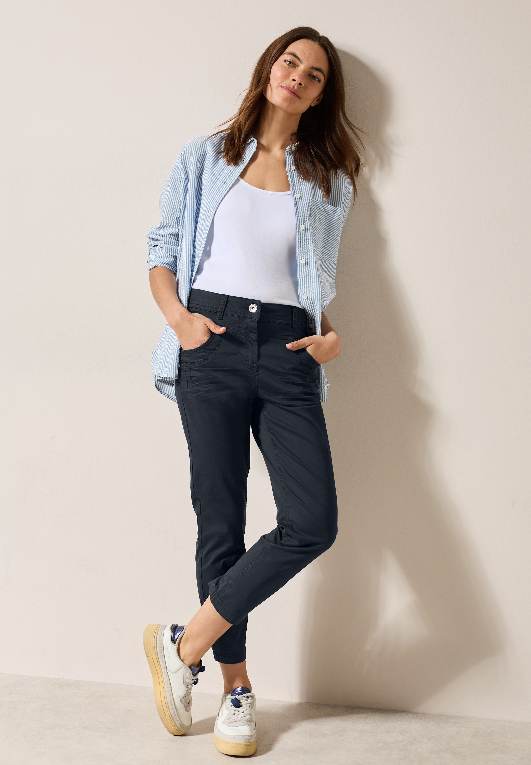 Cecil 3/4-Hose »Style Scarlett«, 3/4 Länge im 4-Pocket-Stil