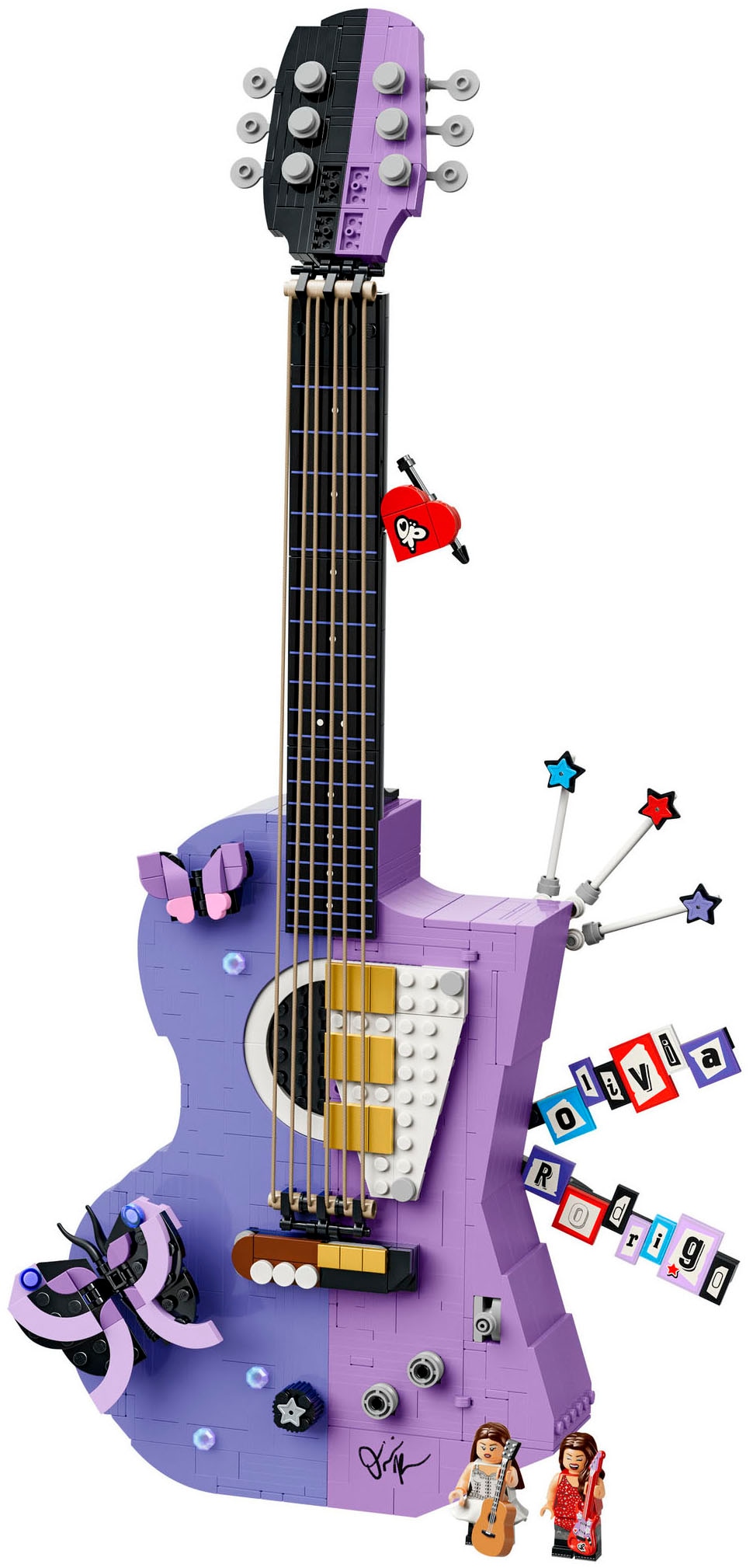 LEGO® Konstruktionsspielsteine »Olivia Rodrigos Gitarre (43031), LEGO Editions Music« Made in Europe