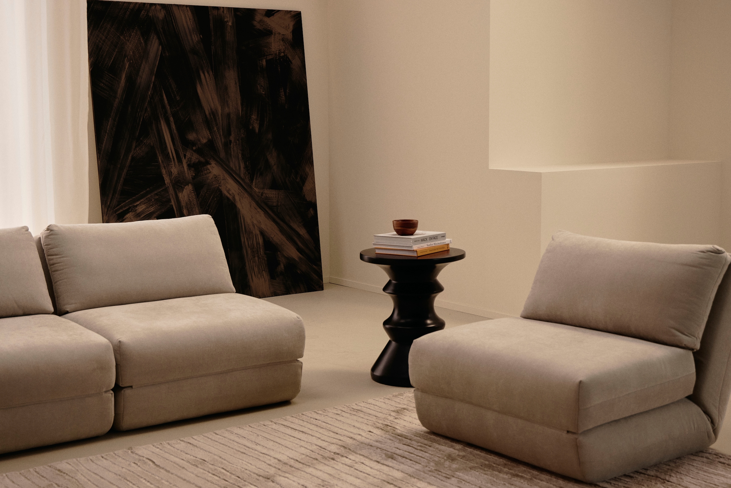 LeGer Home by Lena Gercke Sessel »Amara«, Schlafsessel ausklappbar, Bettsessel, mit Rasterung