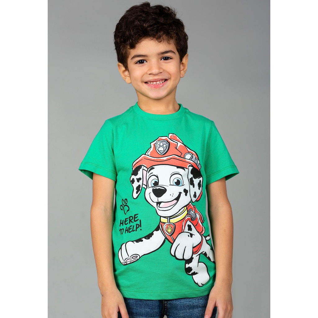 PAW PATROL Kurzarmshirt »Paw Patrol Kurzarmshirt«