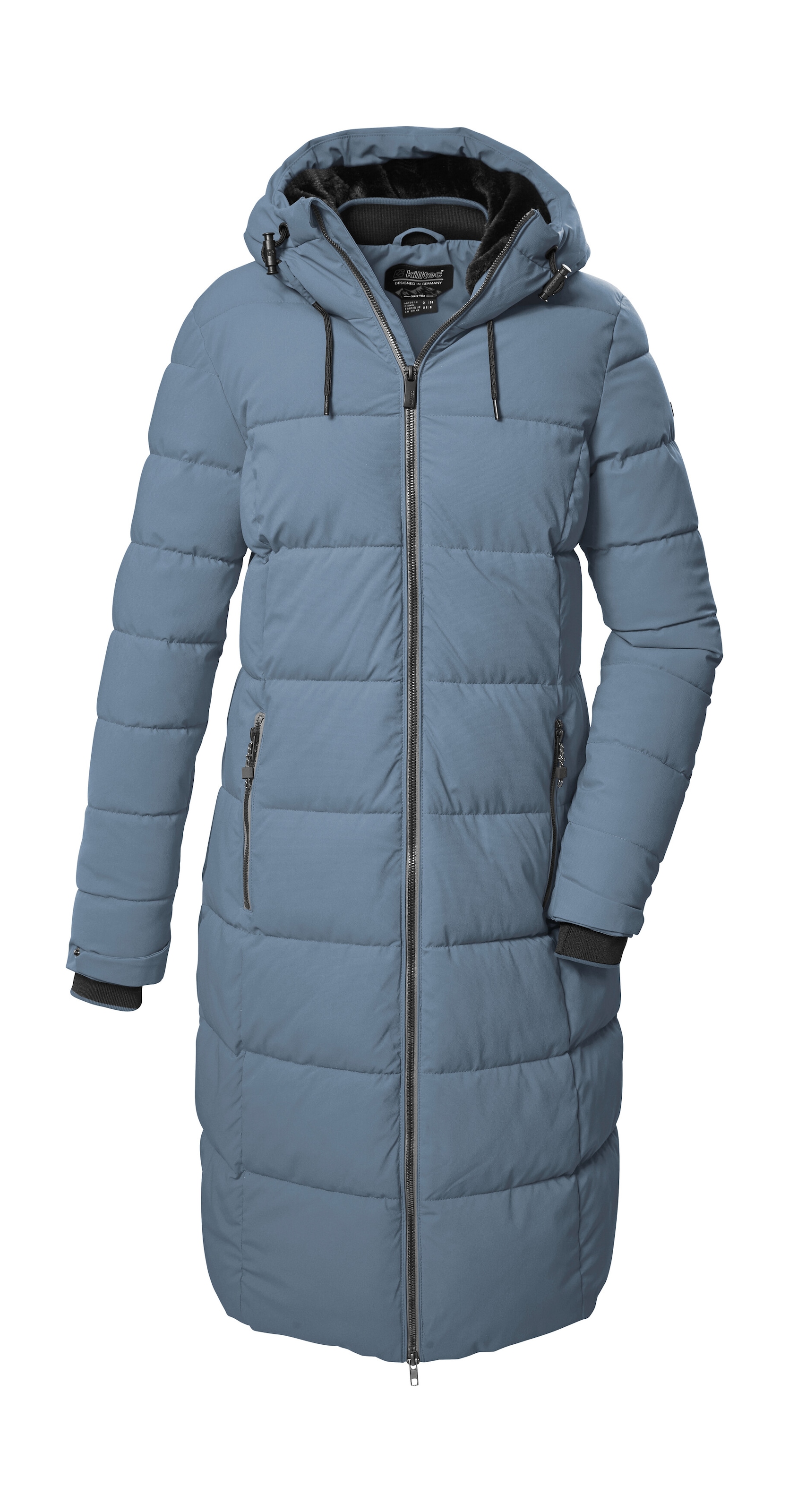 Killtec Steppmantel "KOW 56 WMN QLTD CT" Winddichter, wasserabweisender Wintermantel mit regulierbarer Kapuze